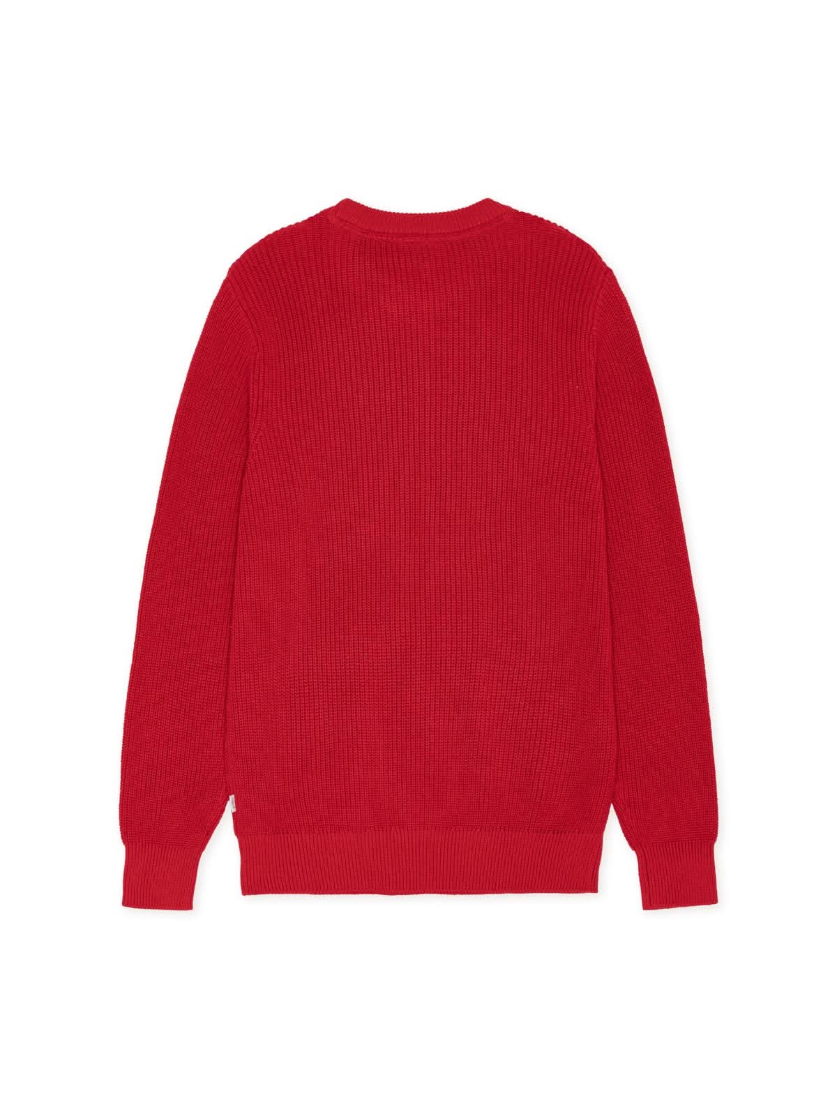 Les Deux Rib Crewneck Knit Samba