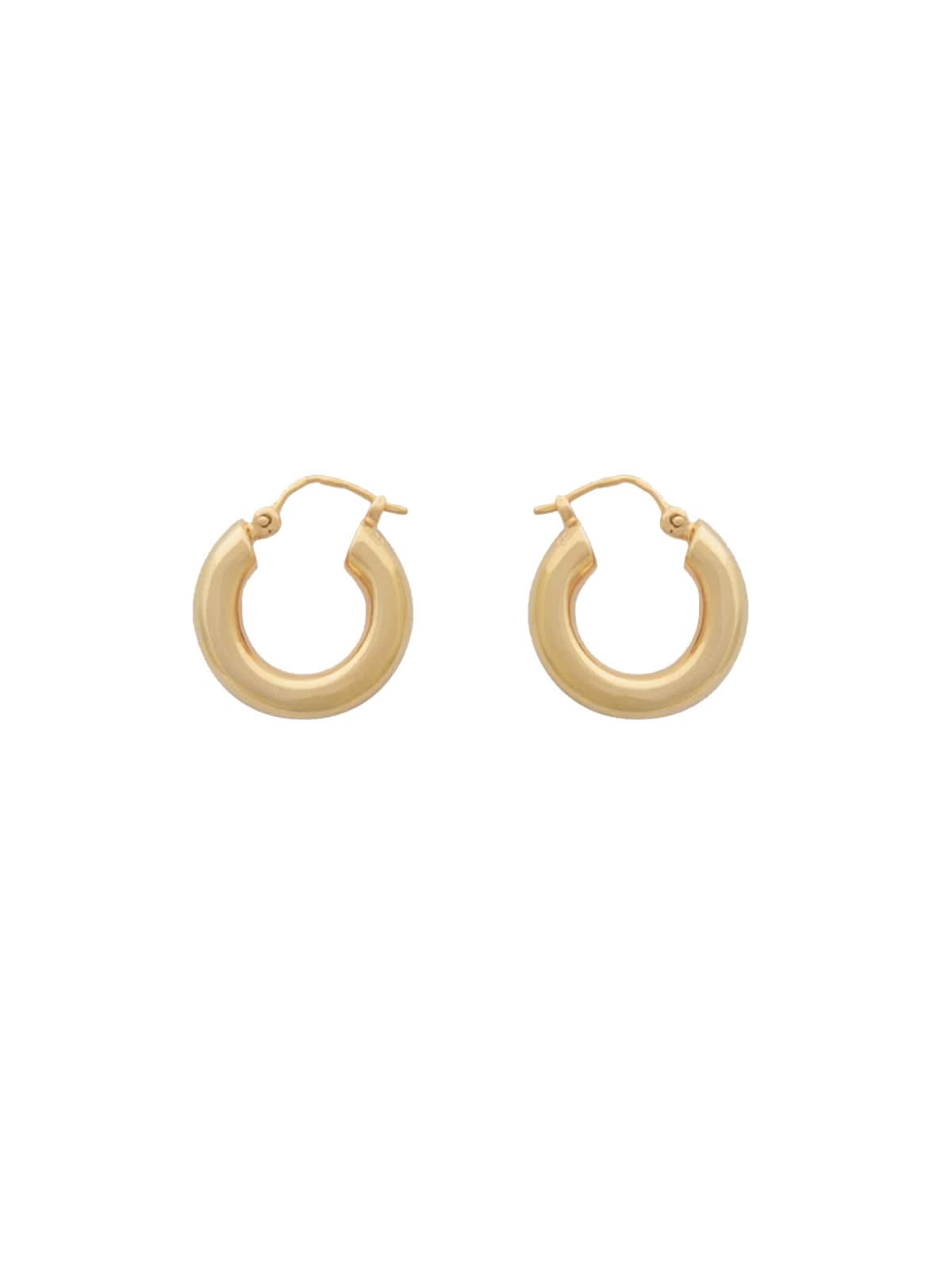 Les Solides Hoops Click Gold