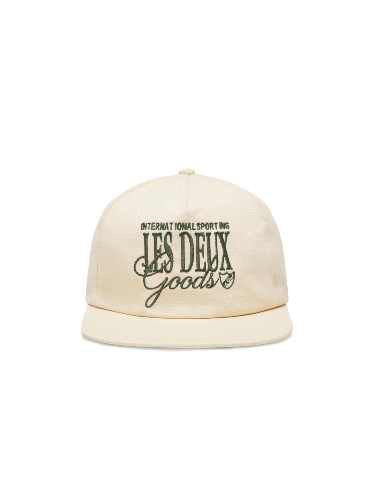 Les Deux Chess Cap Ivory Chive