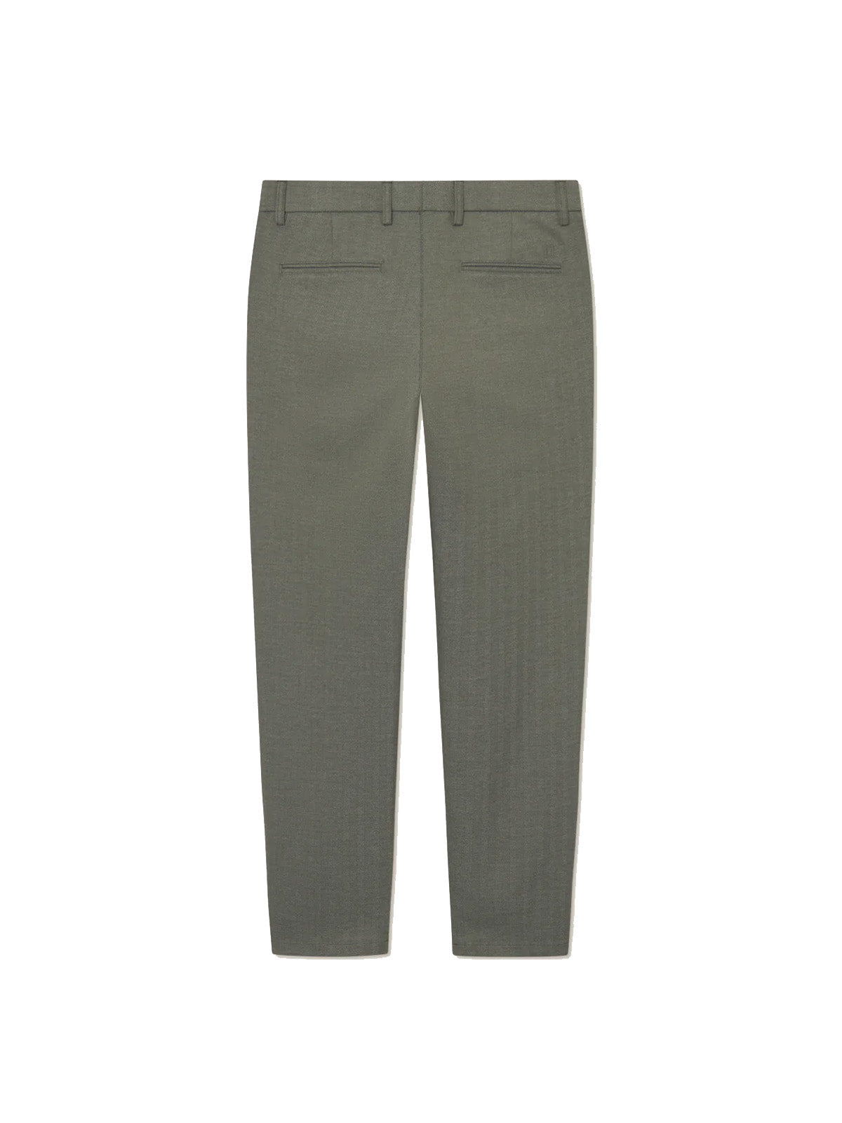 Les Deux Como Reg Herringbone Suit Pants Forest Green L32