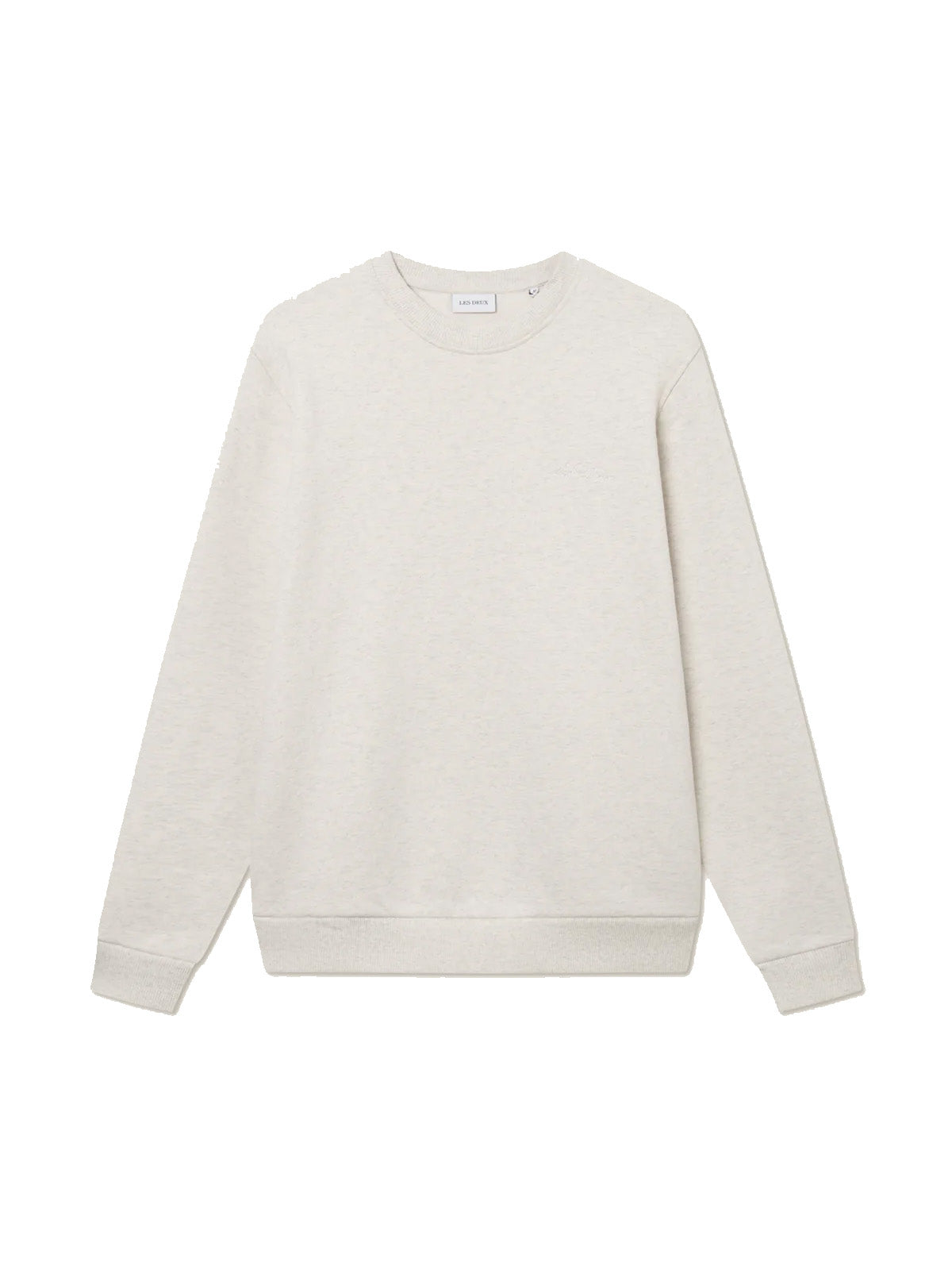 Les Deux Crew Sweatshirt Snow Melange
