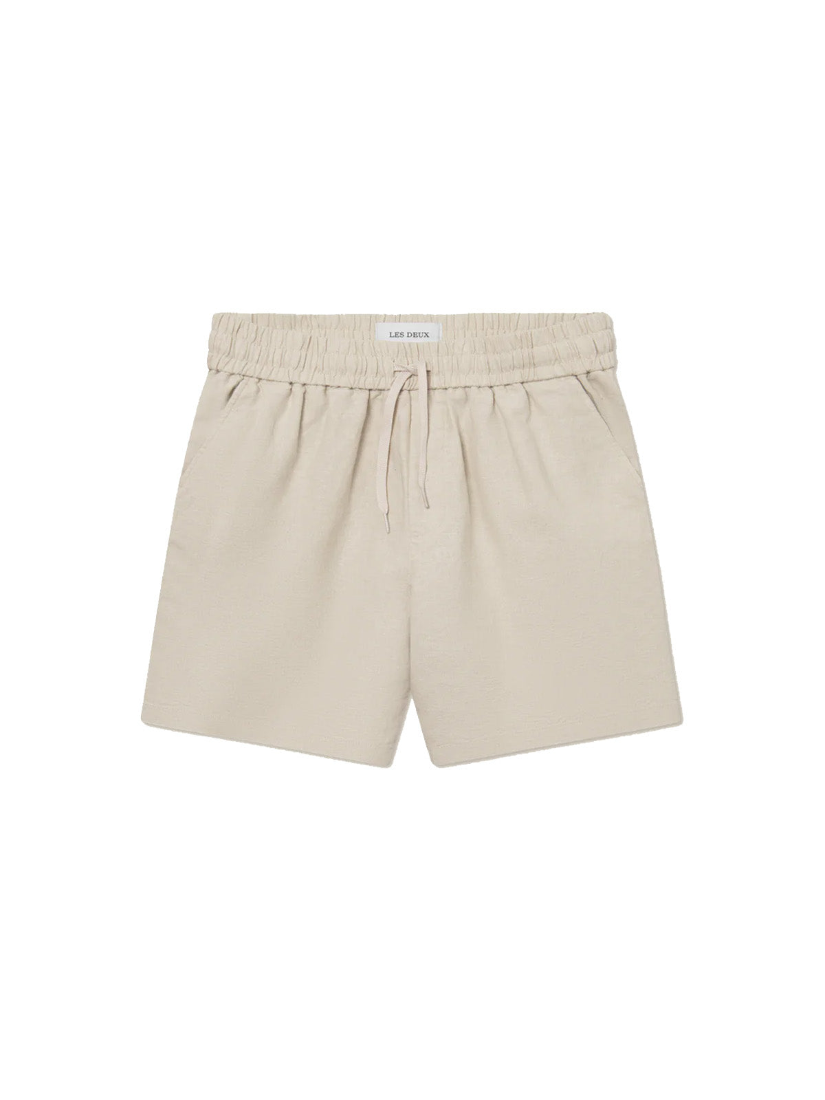 Les Deux Otto Cotton Shorts Light Sand