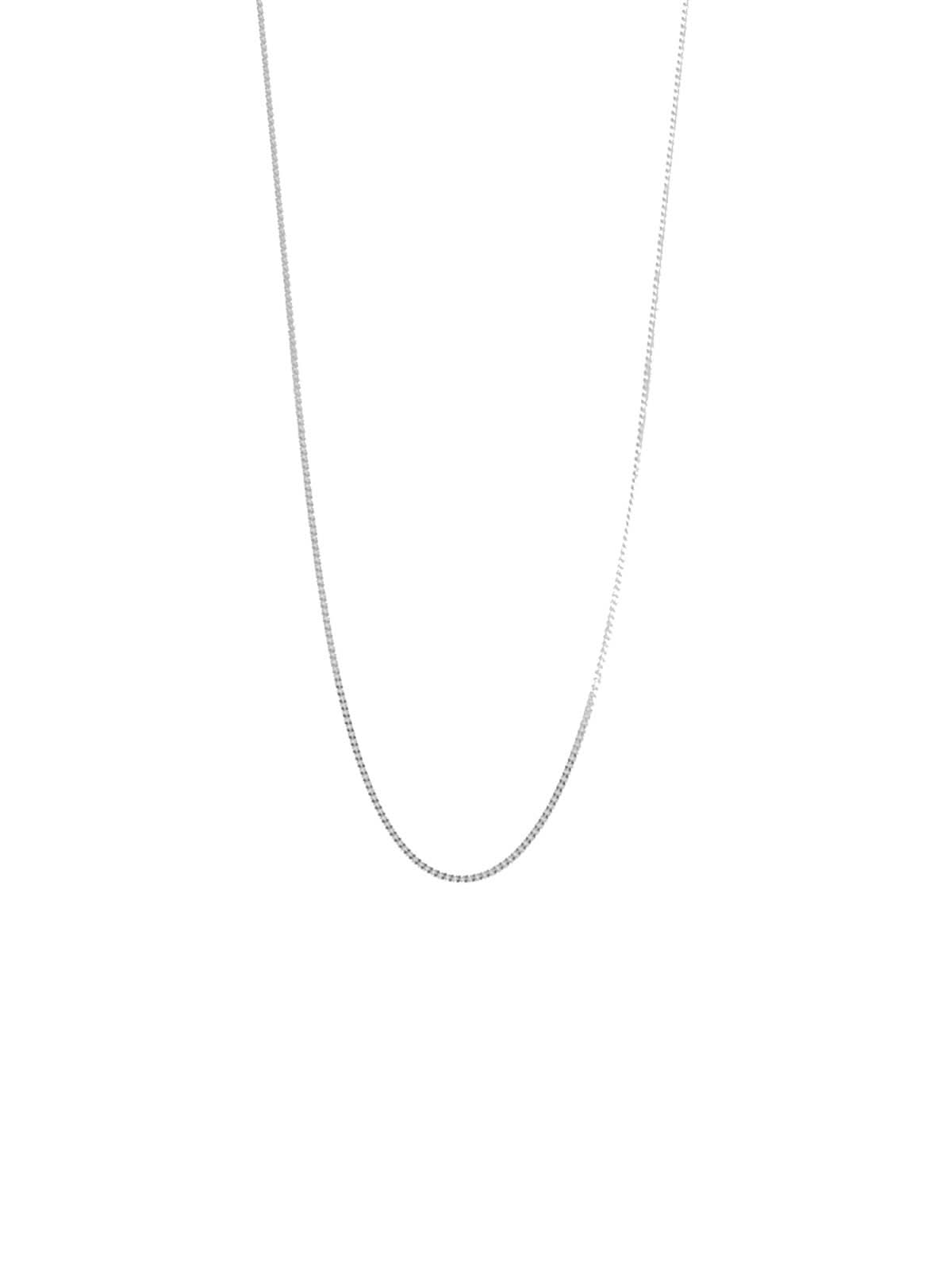 Les Solides Simple Necklace Silver