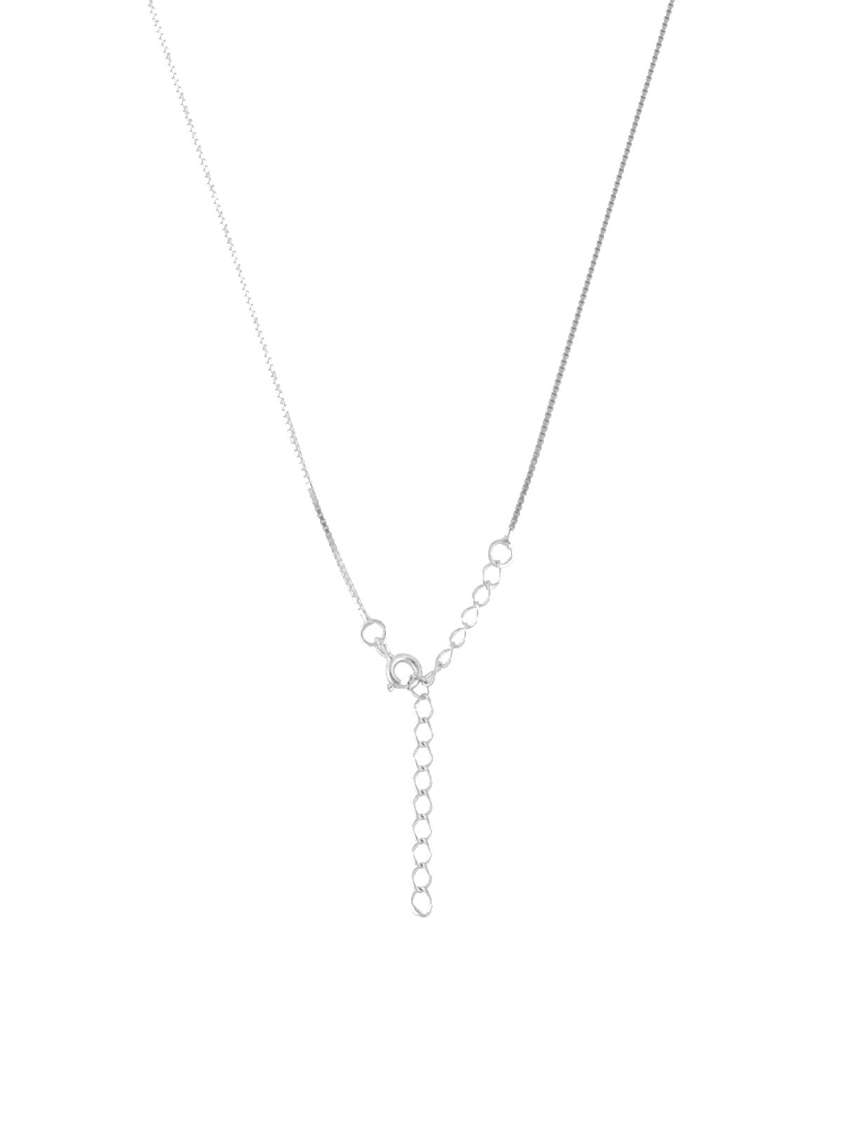 Les Solides Simple Necklace Silver