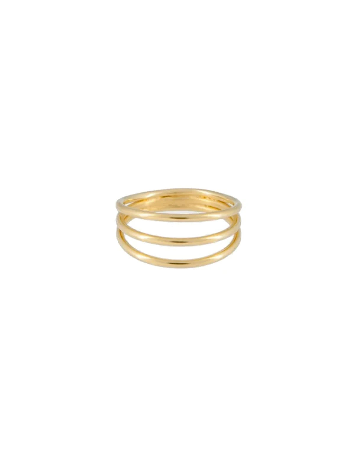 Les Solides Simple Ring Triple Gold