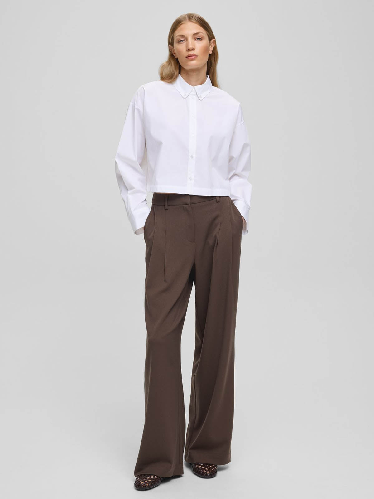 MSCH Henrika HW Pants Slate Black