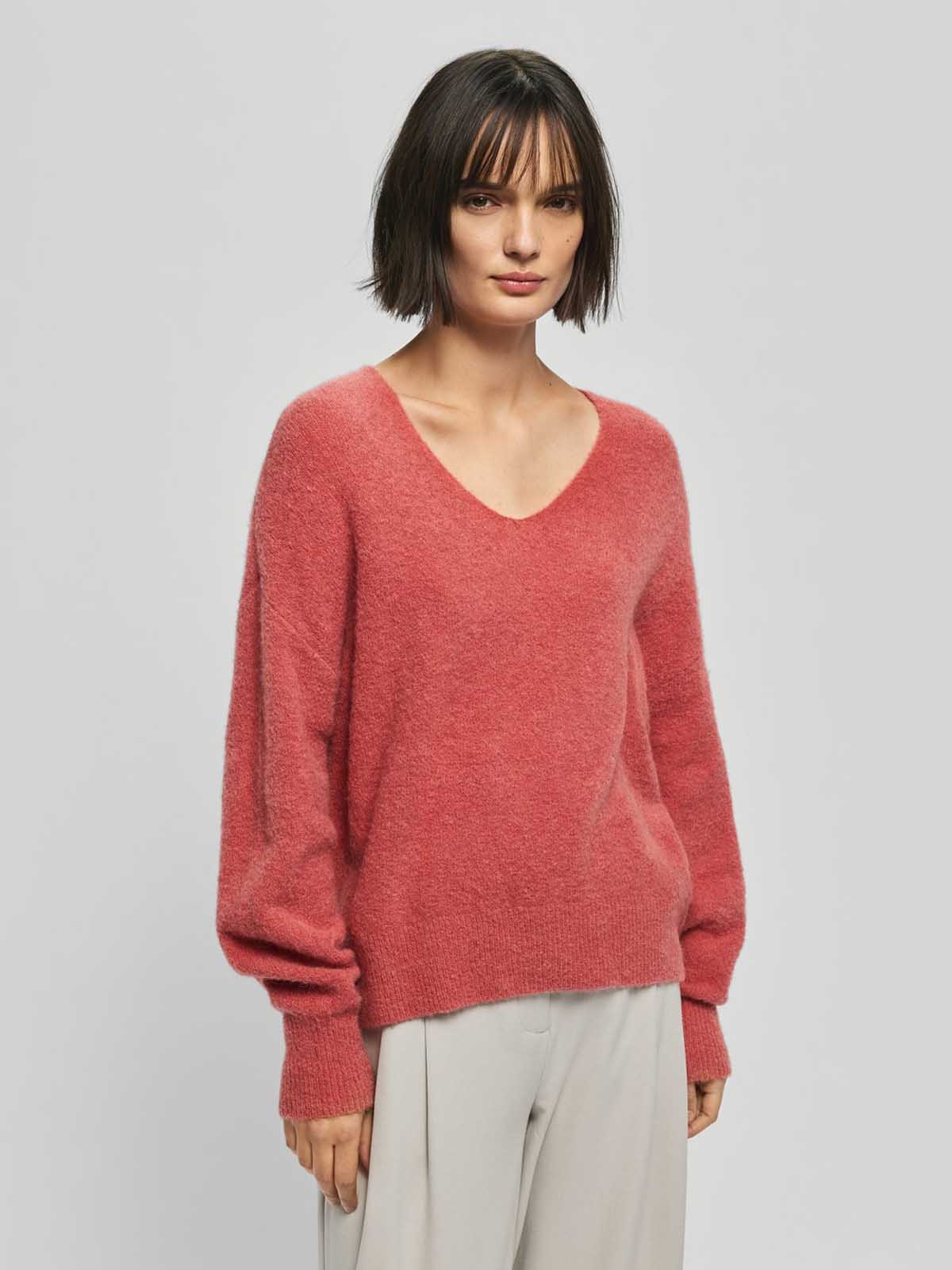 MSCH Hila Hope V Pullover Faded Rose