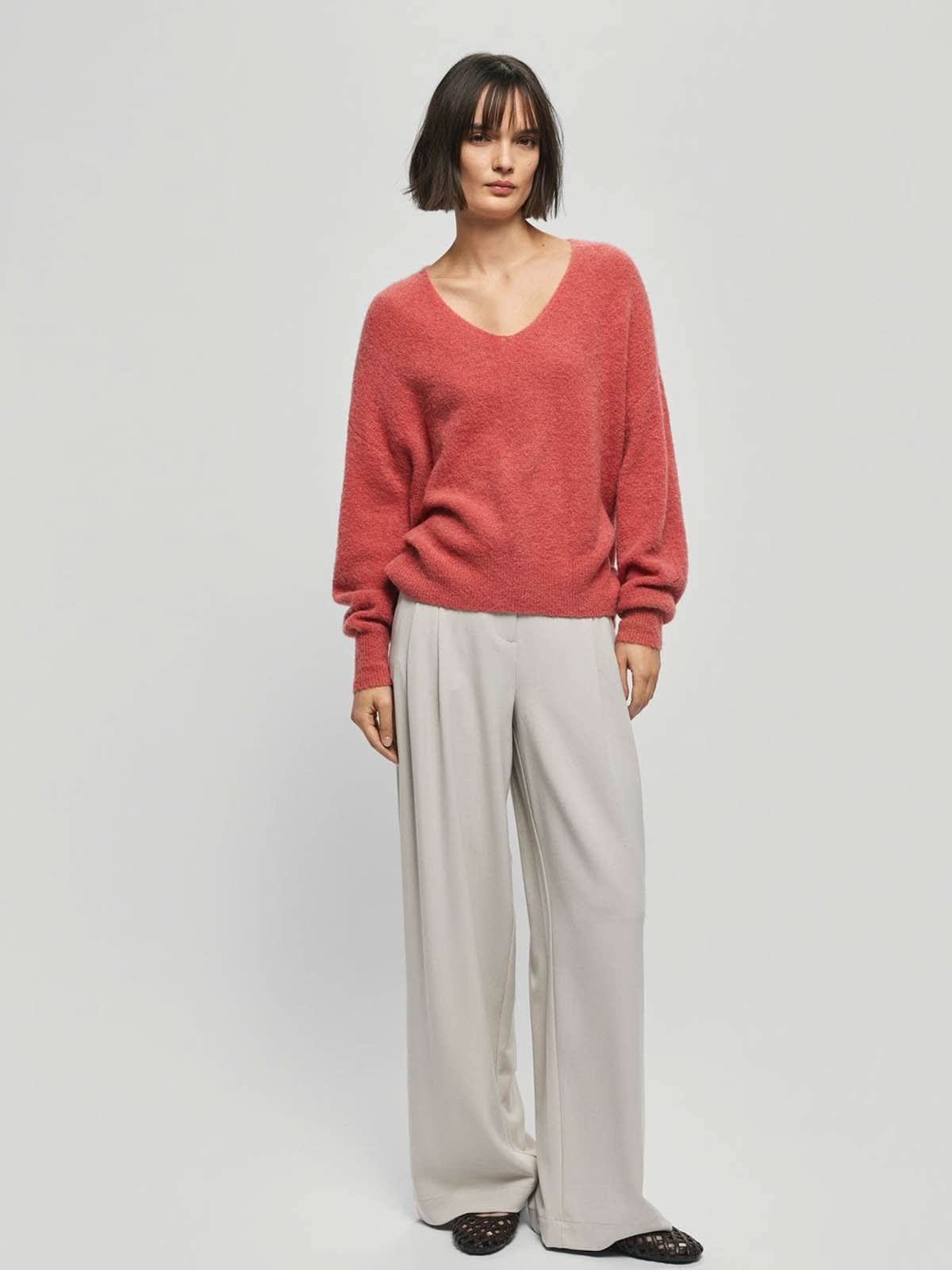 MSCH Hila Hope V Pullover Faded Rose