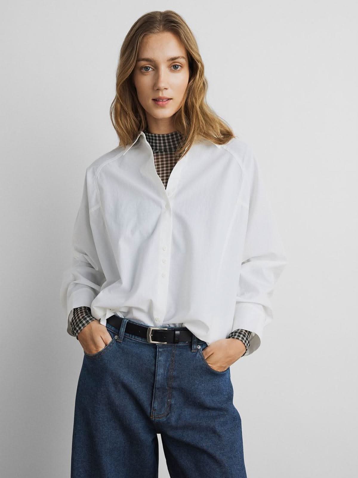 MSCH Susana Selmina Shirt Bright White