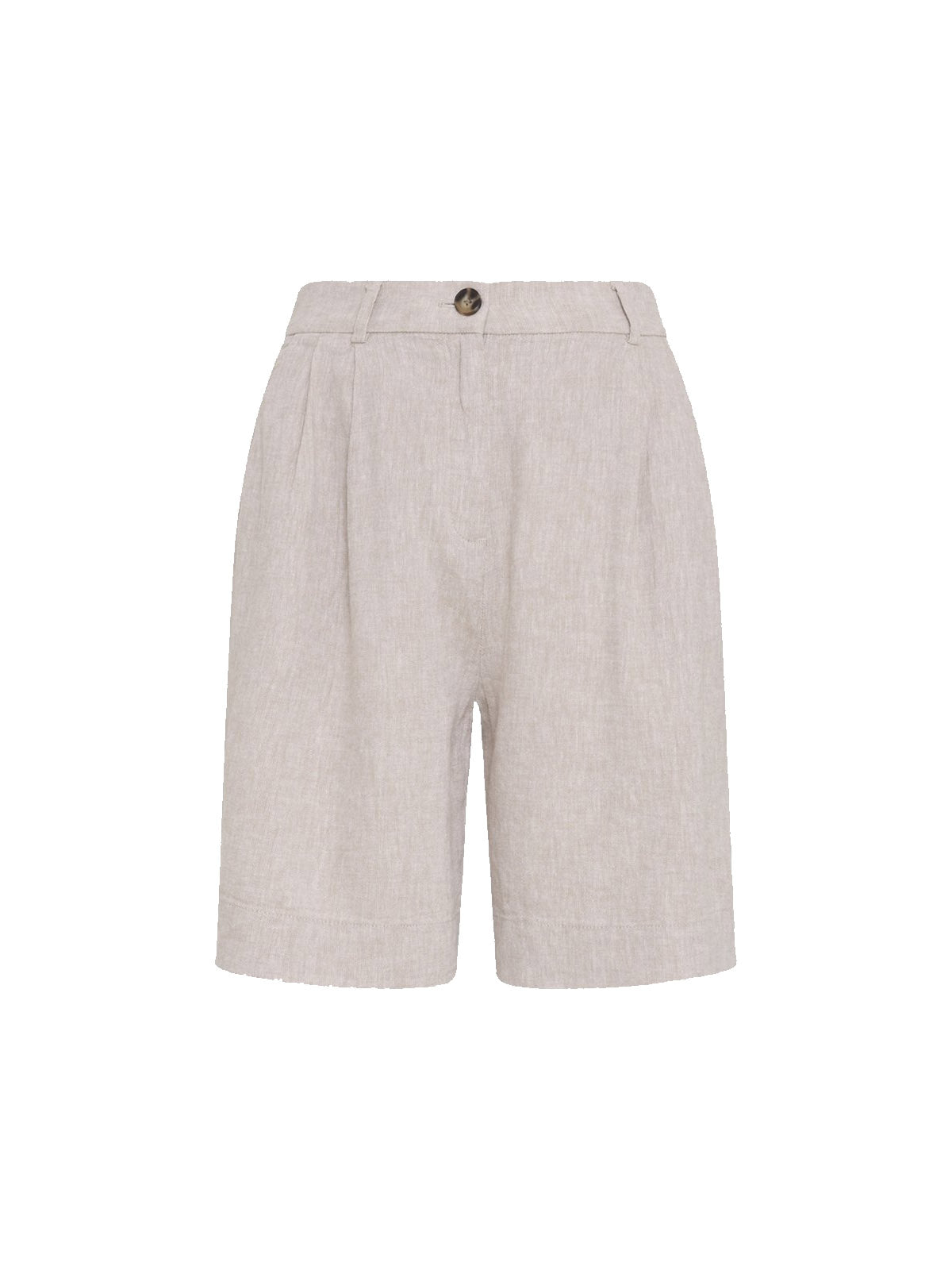 MSCH Viana Ginia HW Shorts Sand Melange