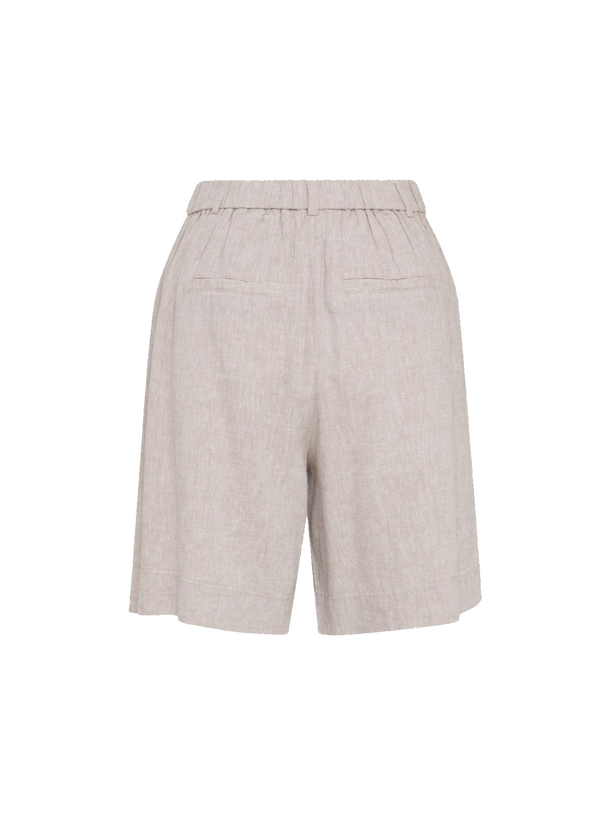 MSCH Viana Ginia HW Shorts Sand Melange