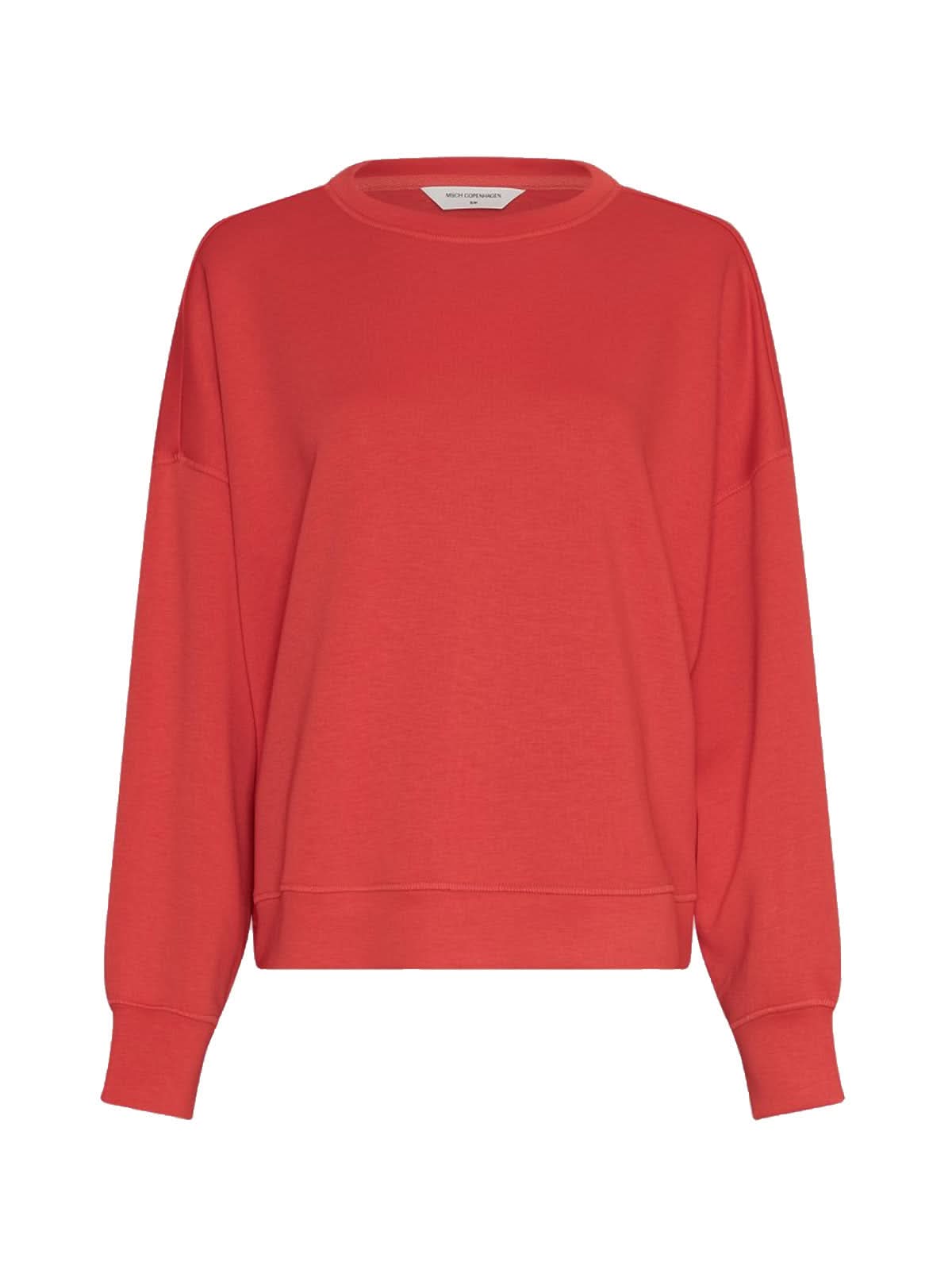 MSCH Dalvina Ima Q Sweatshirt Flame Scarlet