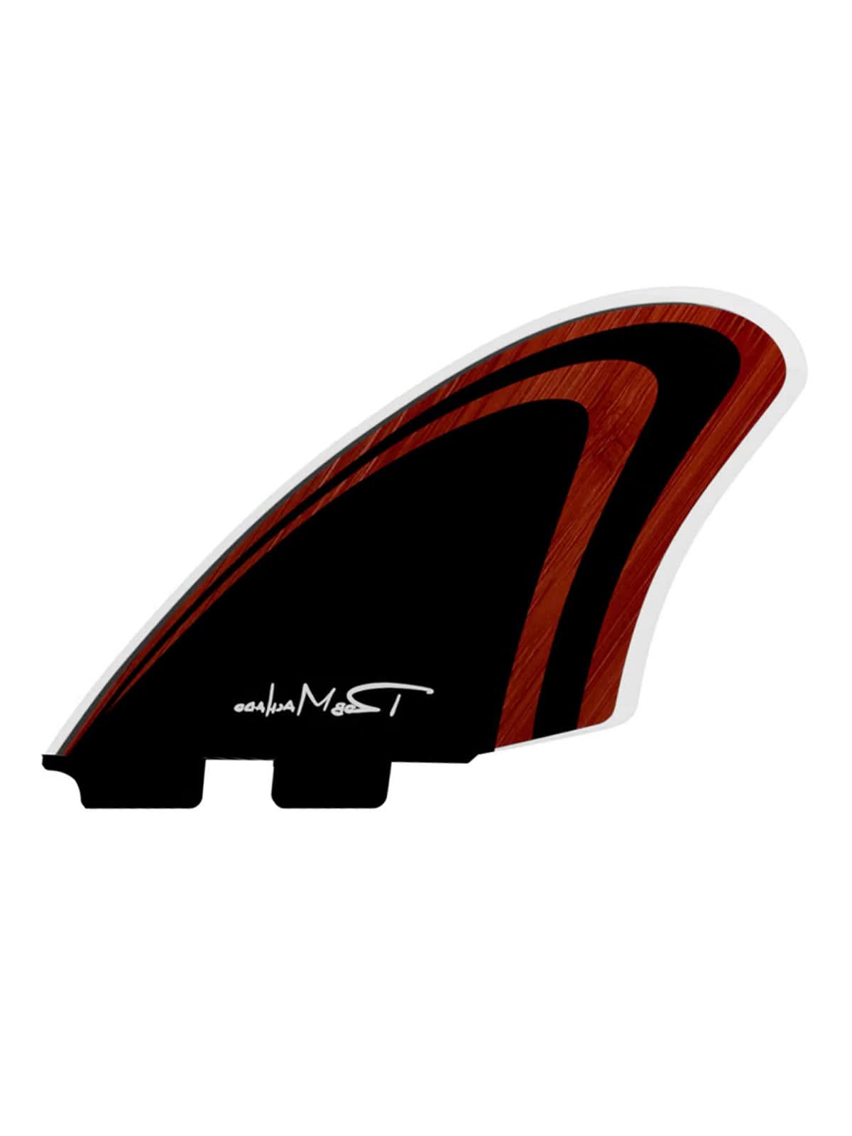 Machado Fcs II Fins Twin Keel Fin Red Black