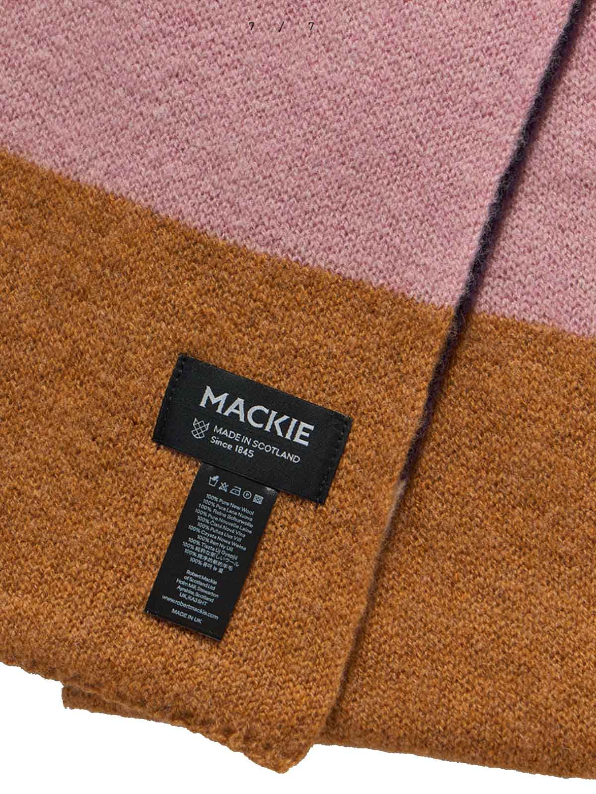 Mackie Rona Brushed Scarf Multi Colour Block