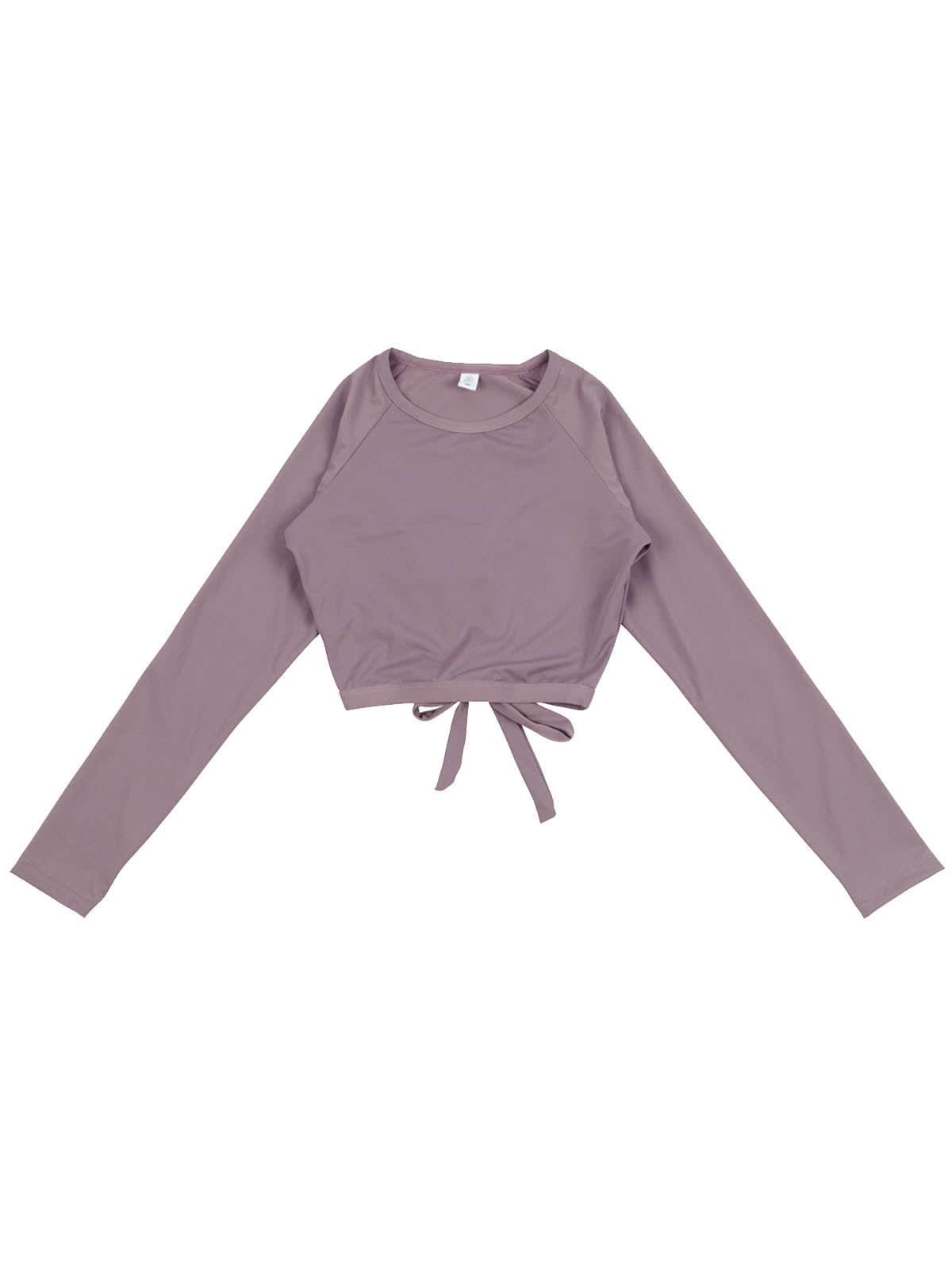 Main Design Rashguard Crop Top Maria Elderberry