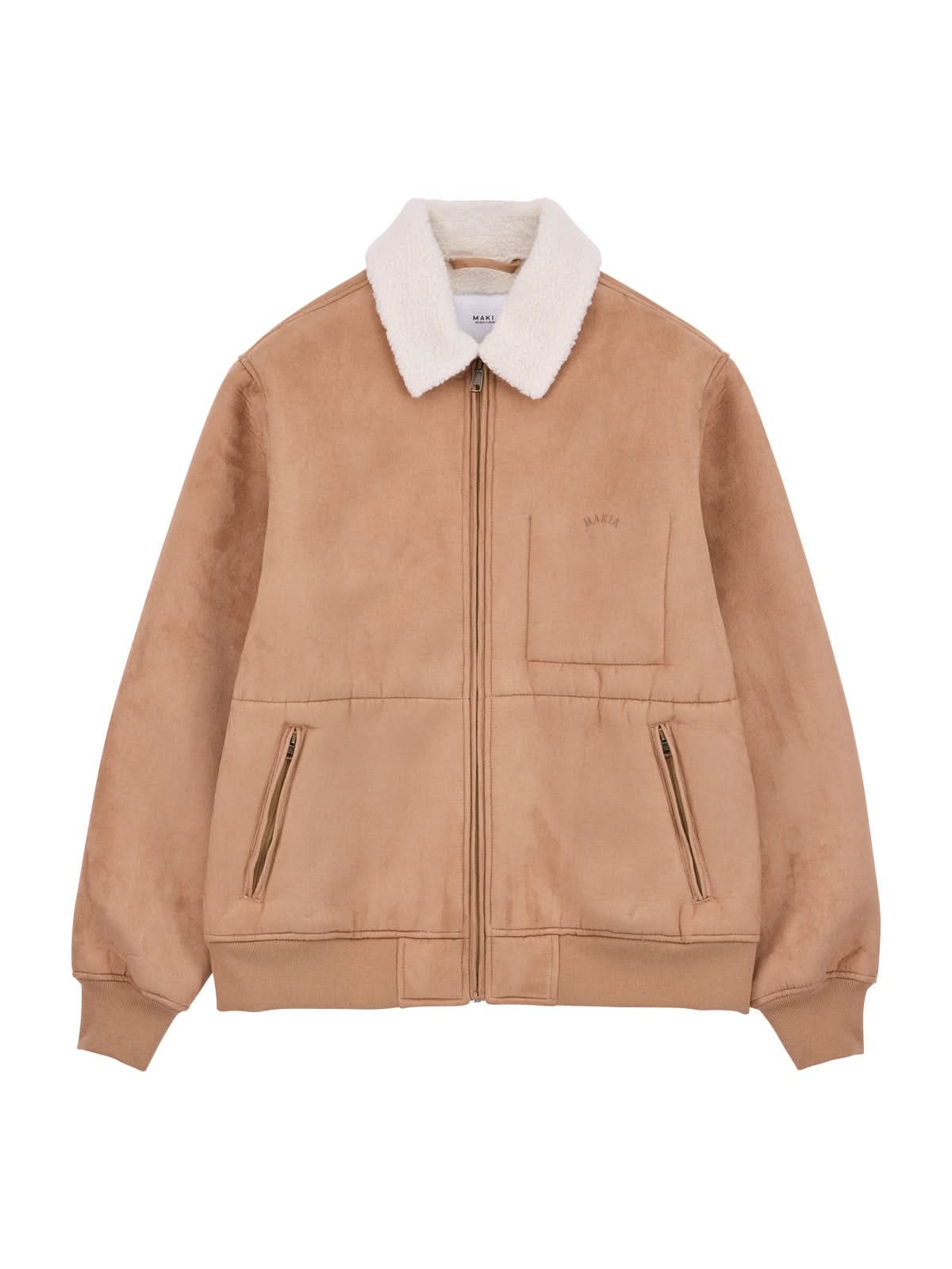 Makia Author Jacket Camel