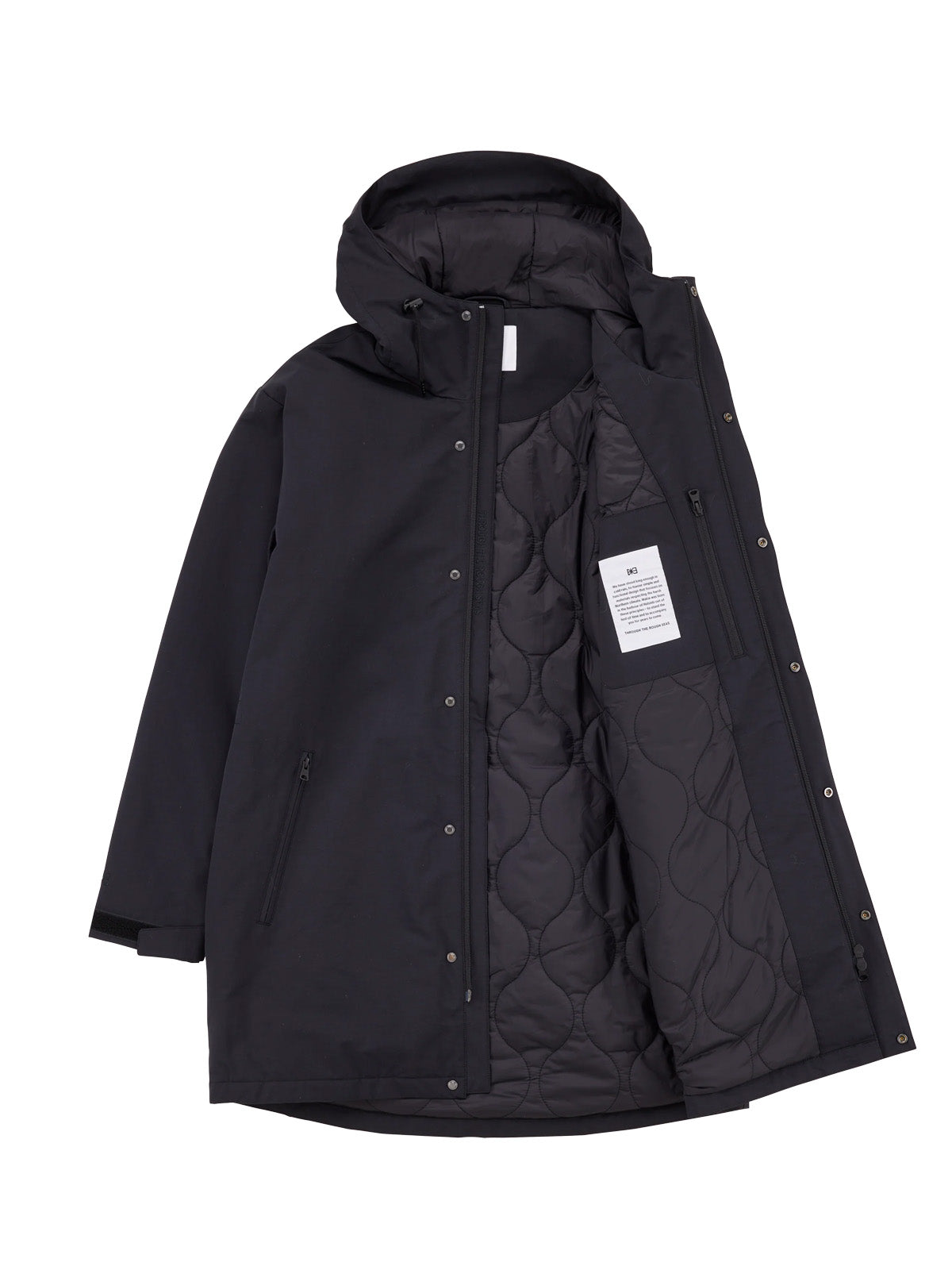 Makia Glacier Parka Black