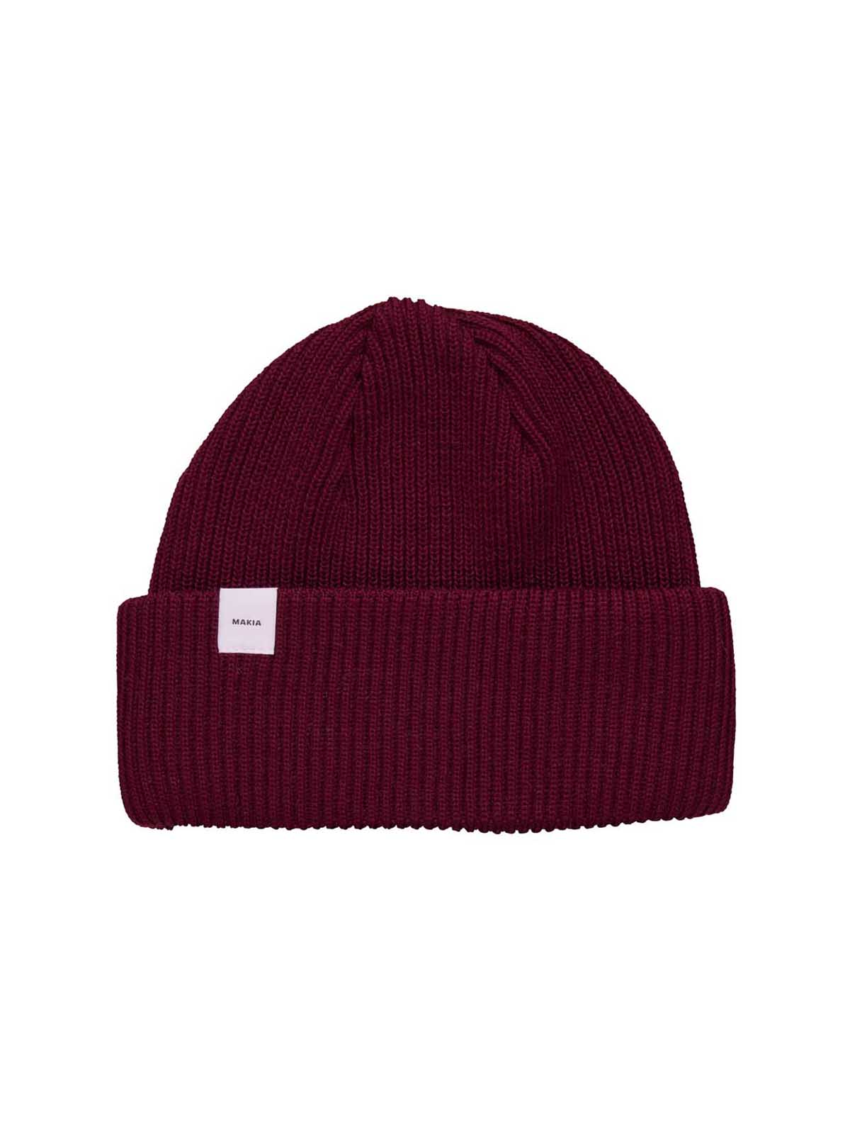 Makia Merino Cap Cranberry