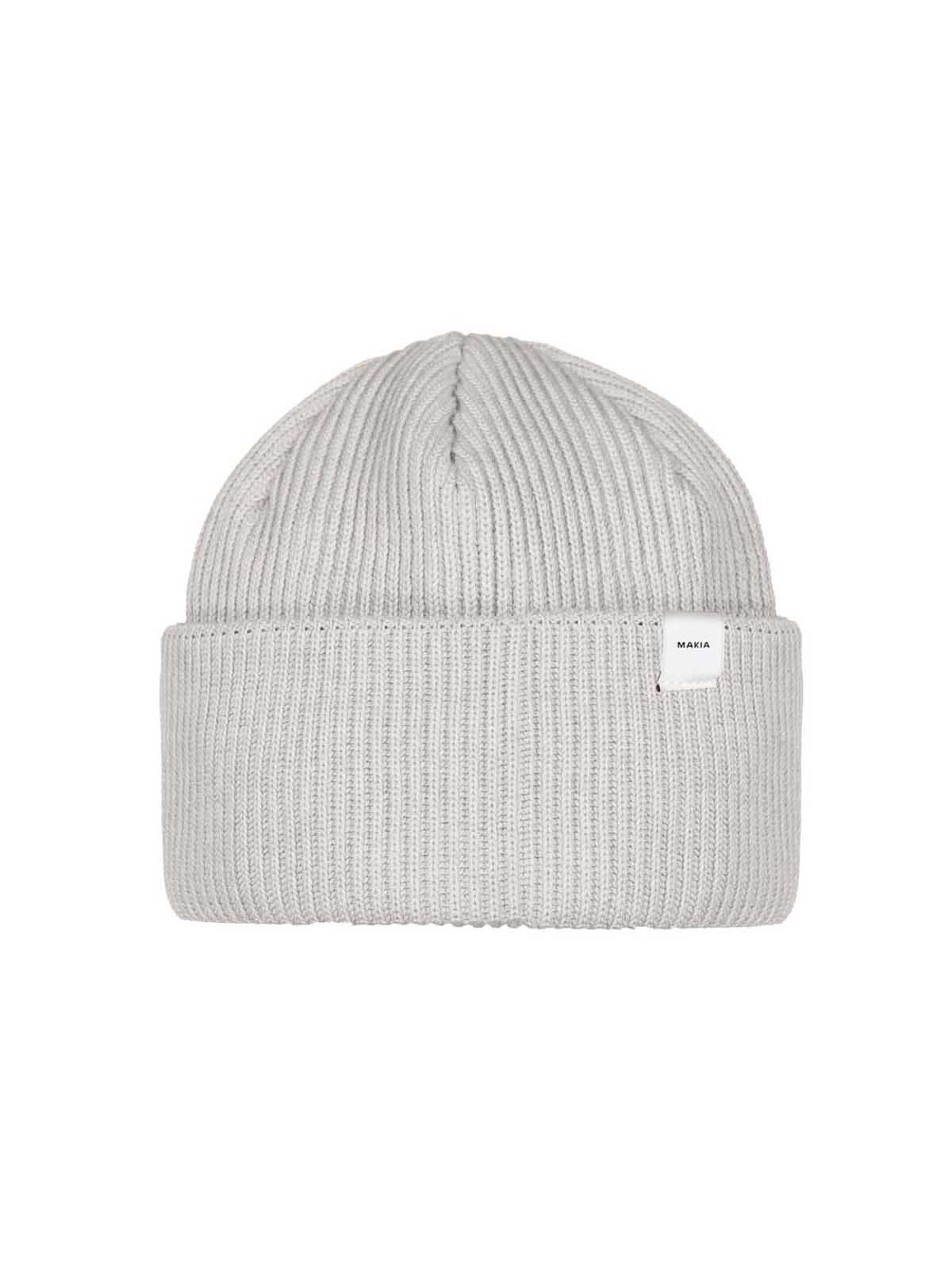 Makia Merino Cap Light Grey