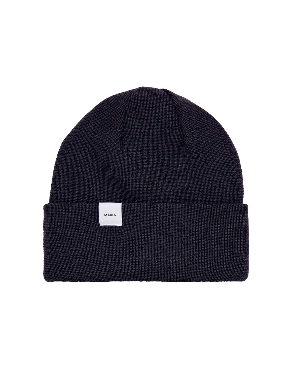 Makia Merino Thin Cap Dark Navy