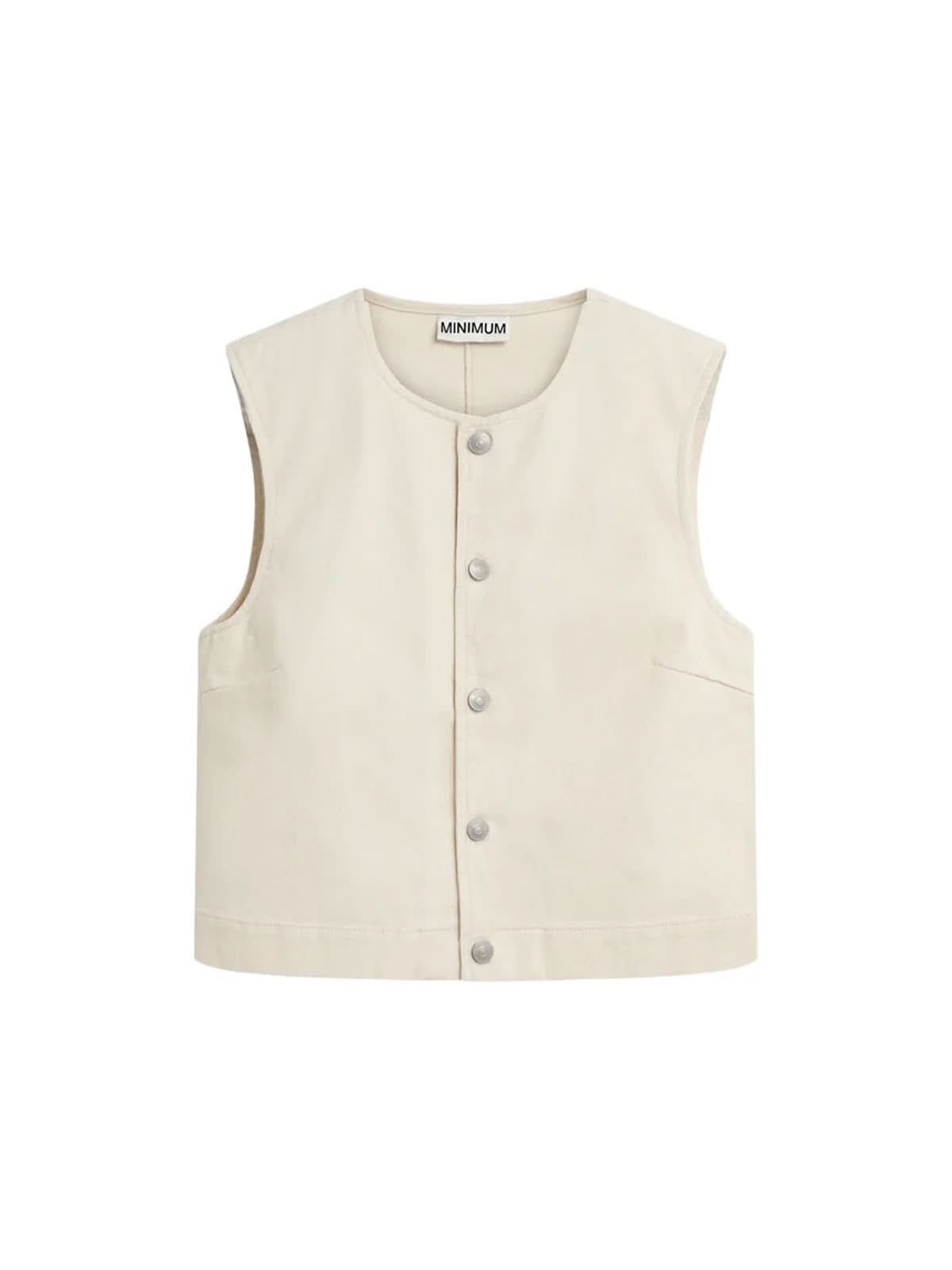Minimum Alessia Vest Whisper White
