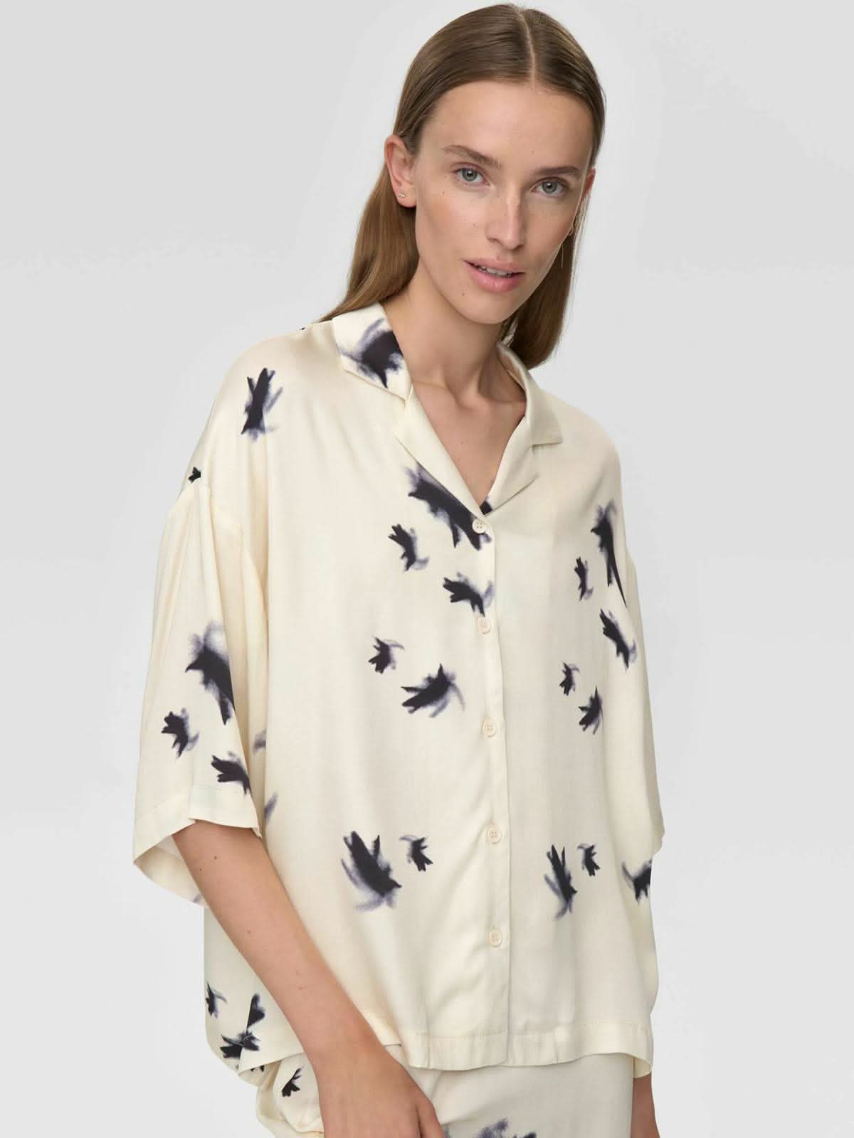 Minimum Keanna SS Shirt Coco Milk