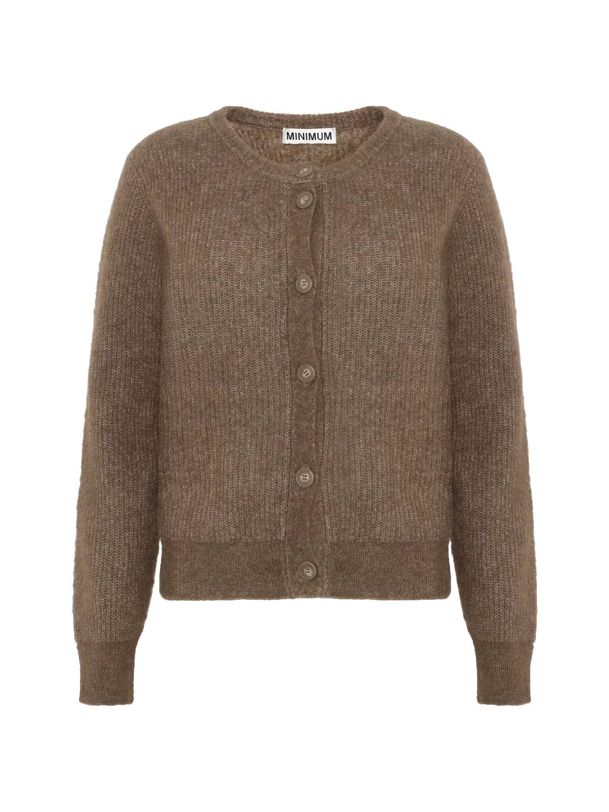 Minimum Kora Cardigan Shitake