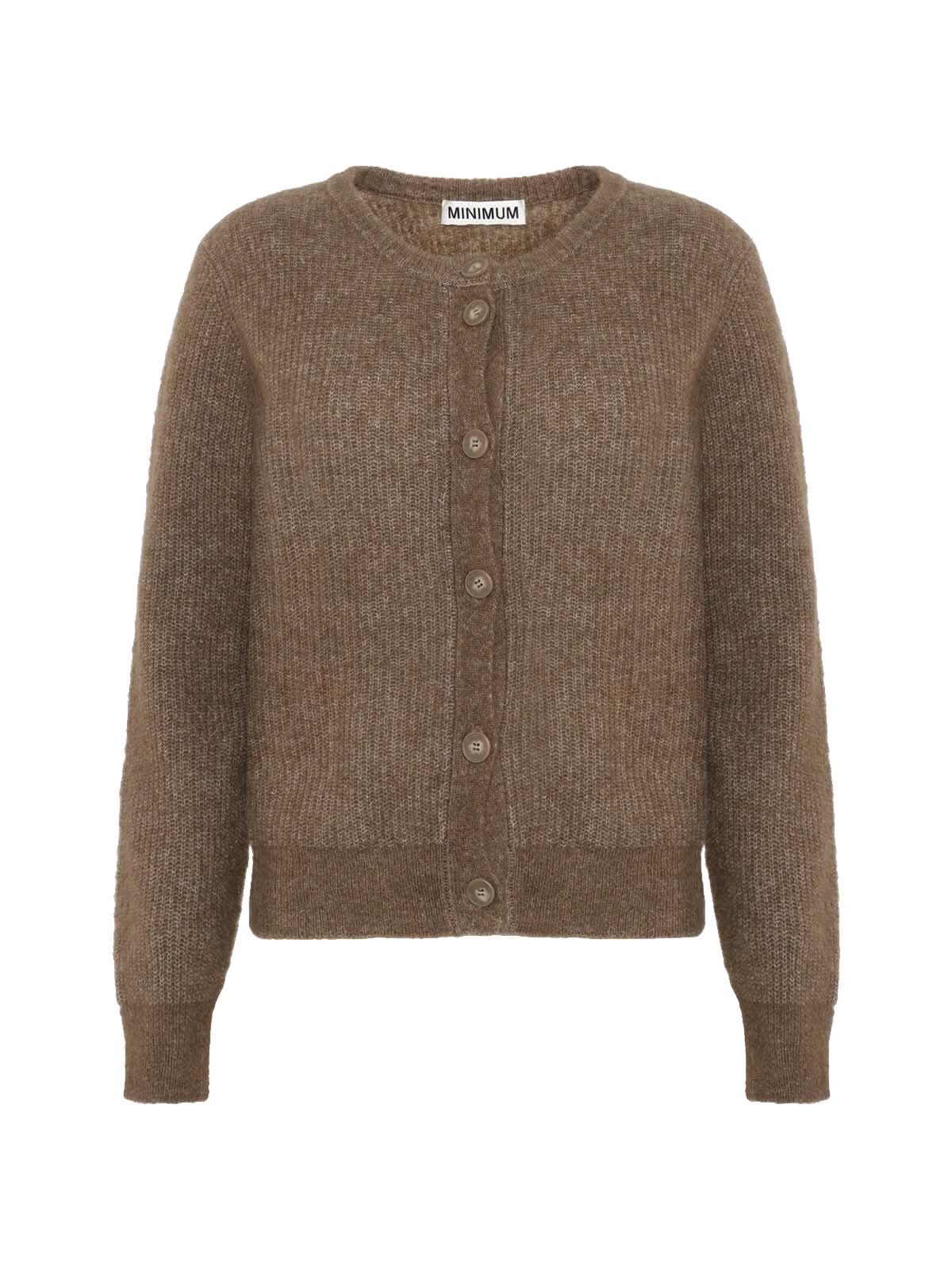 Minimum Kora Cardigan Shitake