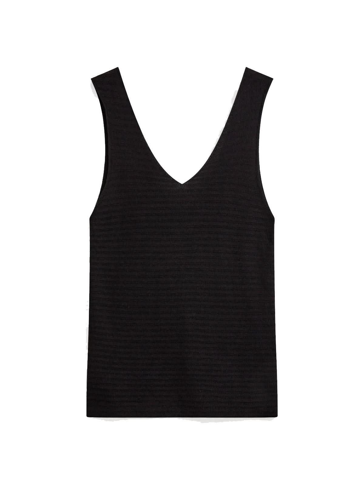 Minimum Neel Knit Top Black