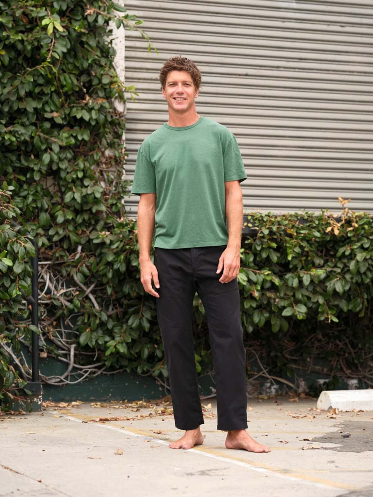Mollusk Hemp Tee Grass Green