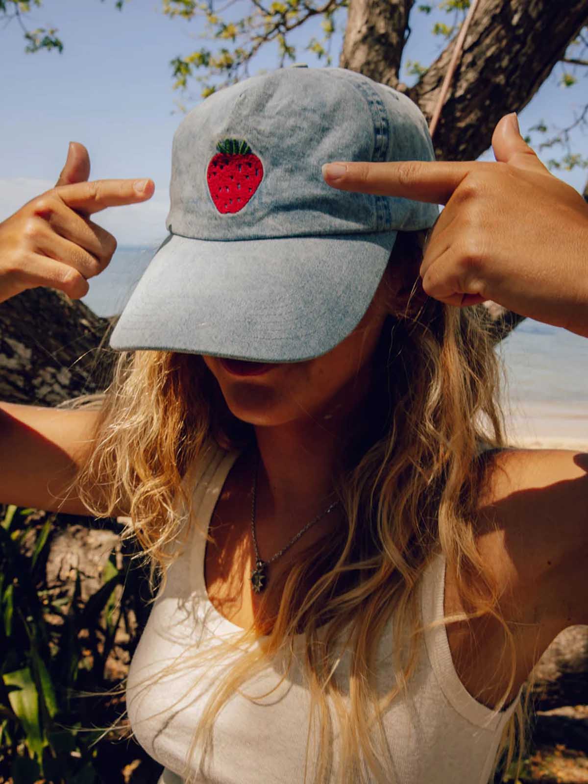 Mollusk Strawberry Hat