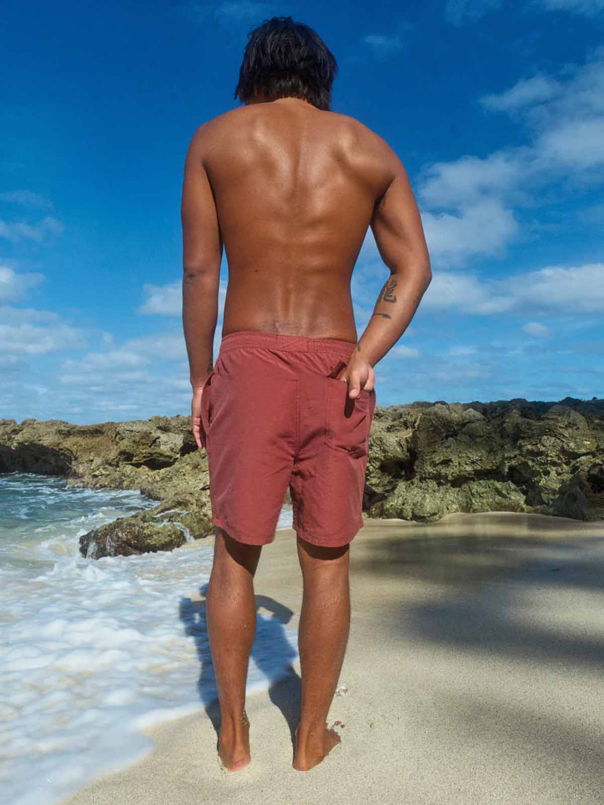 Mollusk Vacation Trunks Brick