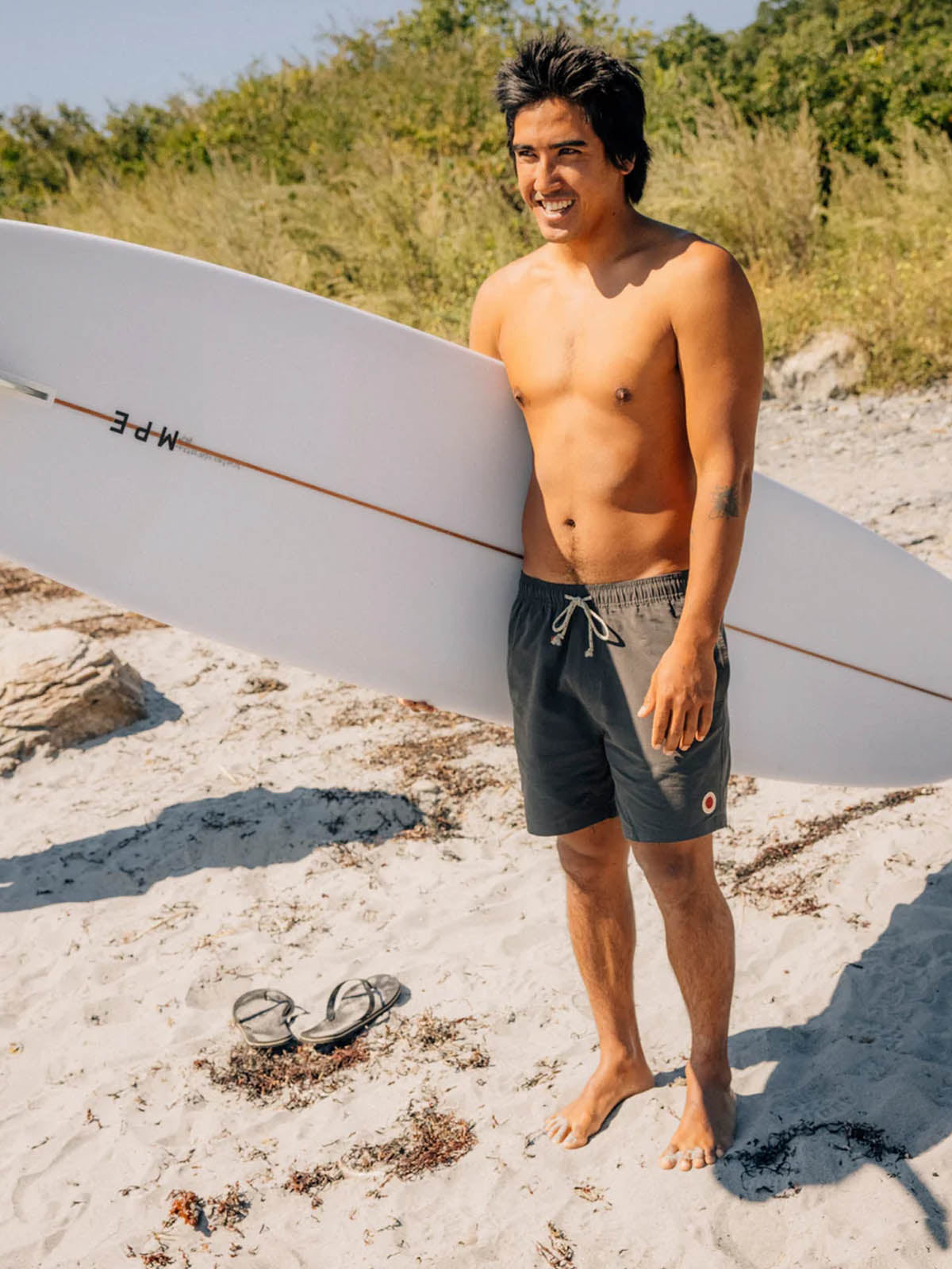 Mollusk Vacation Trunks Faded Black