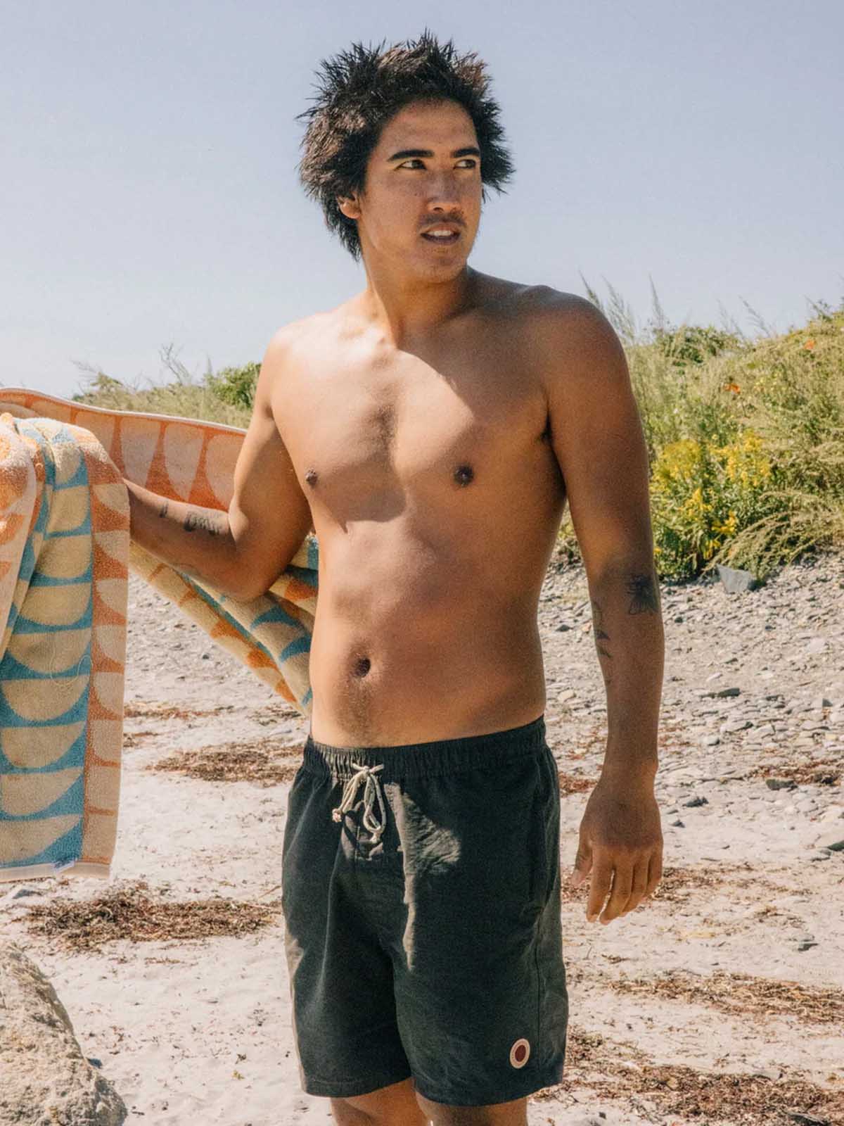 Mollusk Vacation Trunks Faded Black