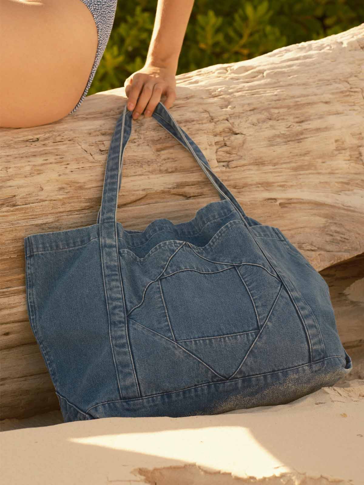 Mollusk Beach Tote Denim