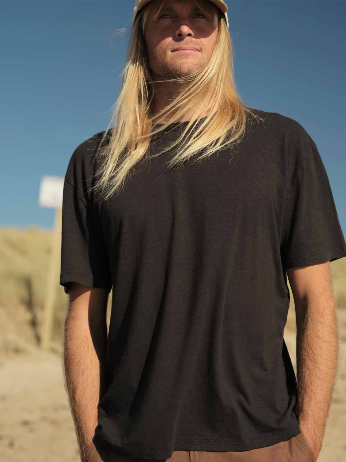 Mollusk Hemp Tee True Black