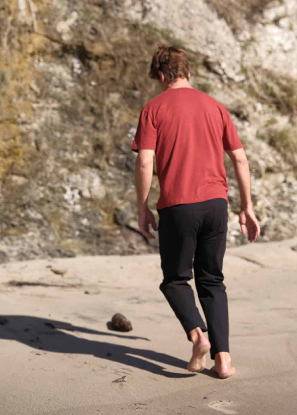 Mollusk Hemp Tee Deep Cherry