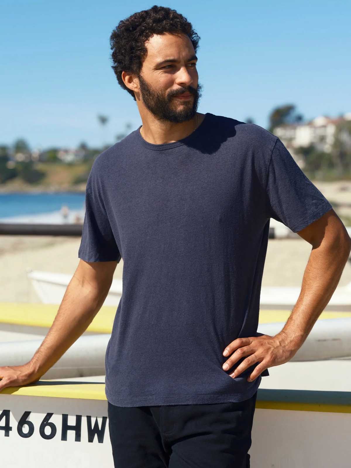 Mollusk Hemp Tee Navy