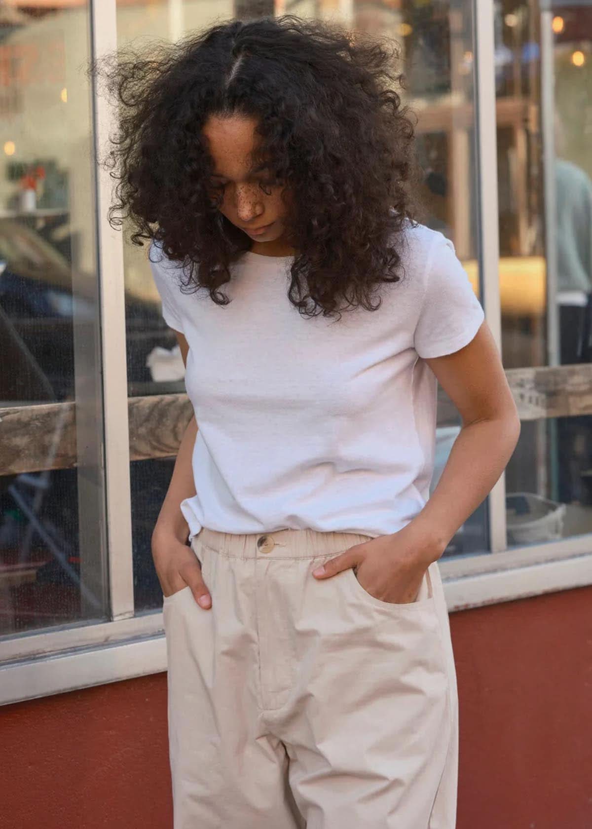 Mollusk Womens Essential Tee White