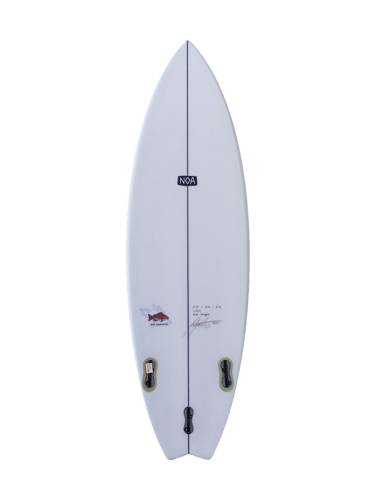 NOA Surfboards x Visitor Rad Snapper 5'7
