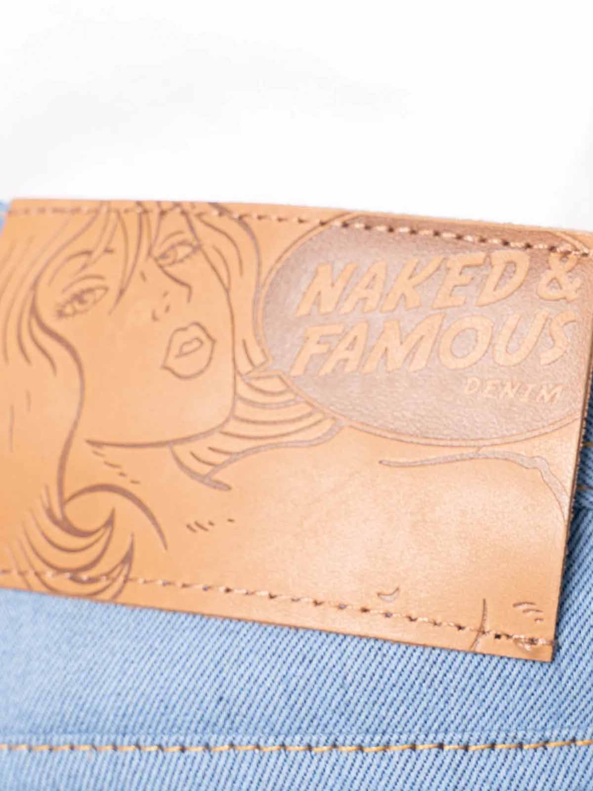 Naked & Famous Denim Weird Guy Night Sky 11 oz Selvedge L30