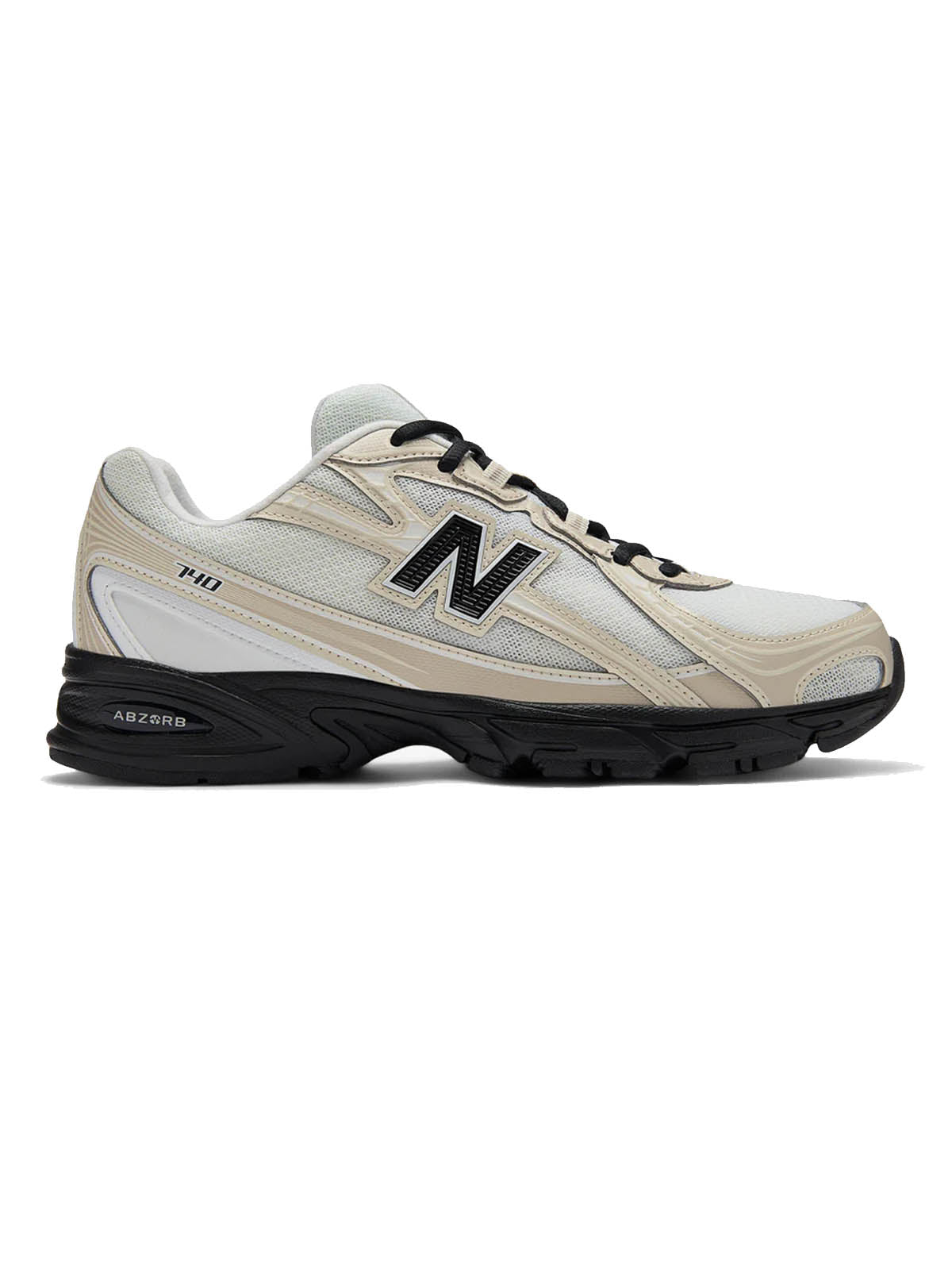 New Balance U 740 Dark Matter Timberwolf NB White