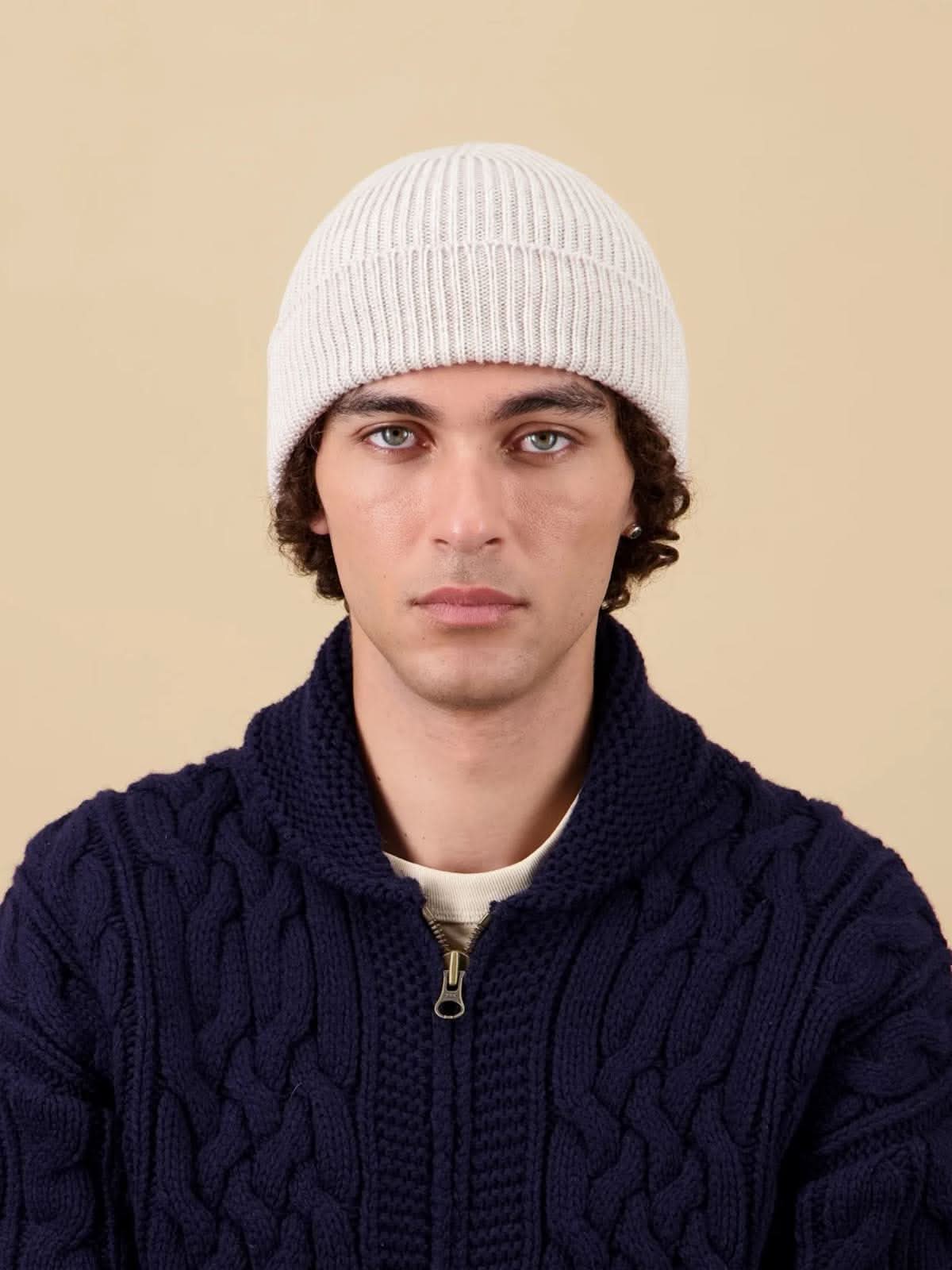 Nitto Beanie Ara Merino Wool Naturel