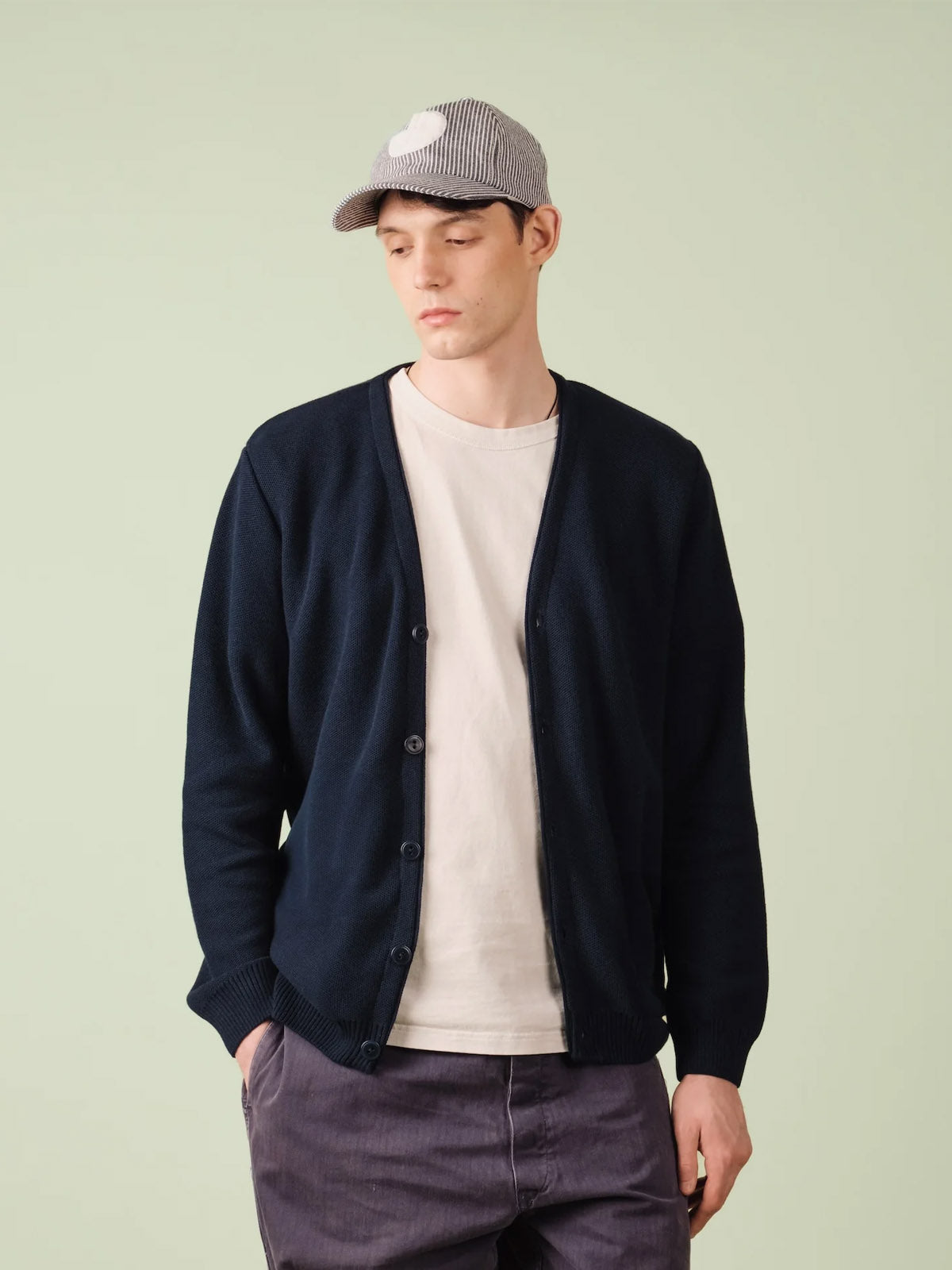 Nitto Agop Cardigan Marine