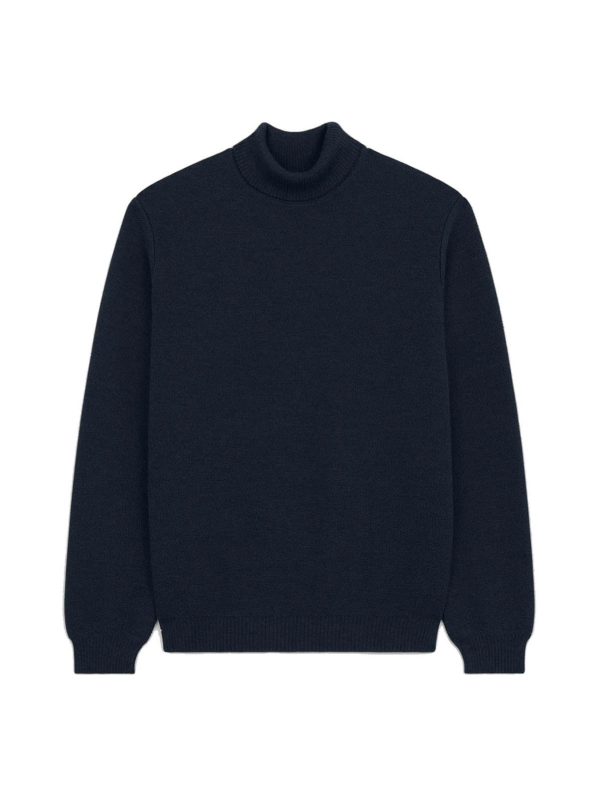 Nitto Merino Turtle Neck Jumper Youri Marine