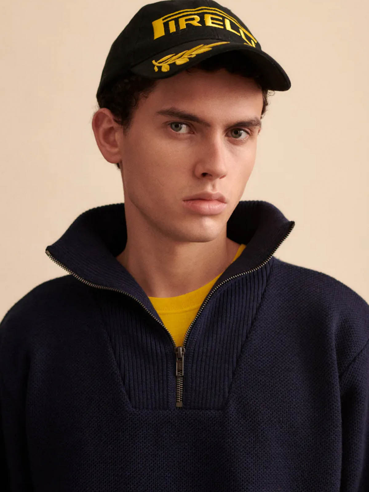 Nitto Merino Zip Jumper Youri Marine