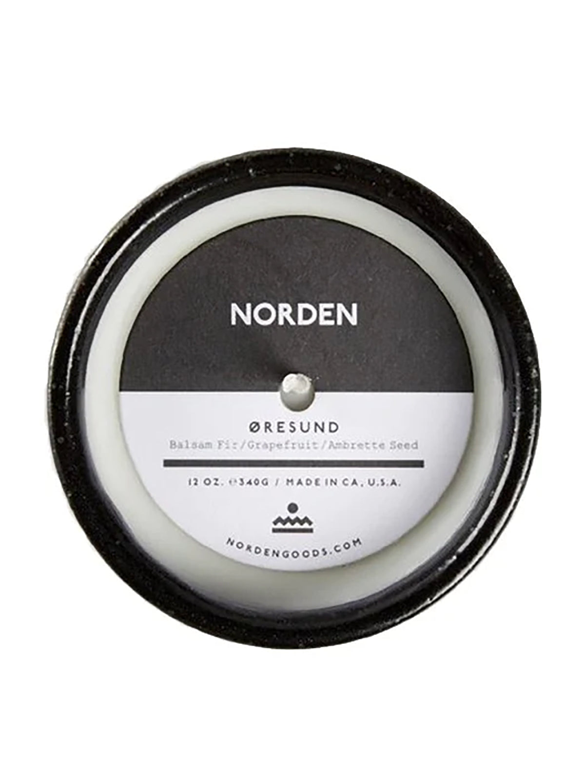 Norden Oresund 12 oz. Ceramic Candle