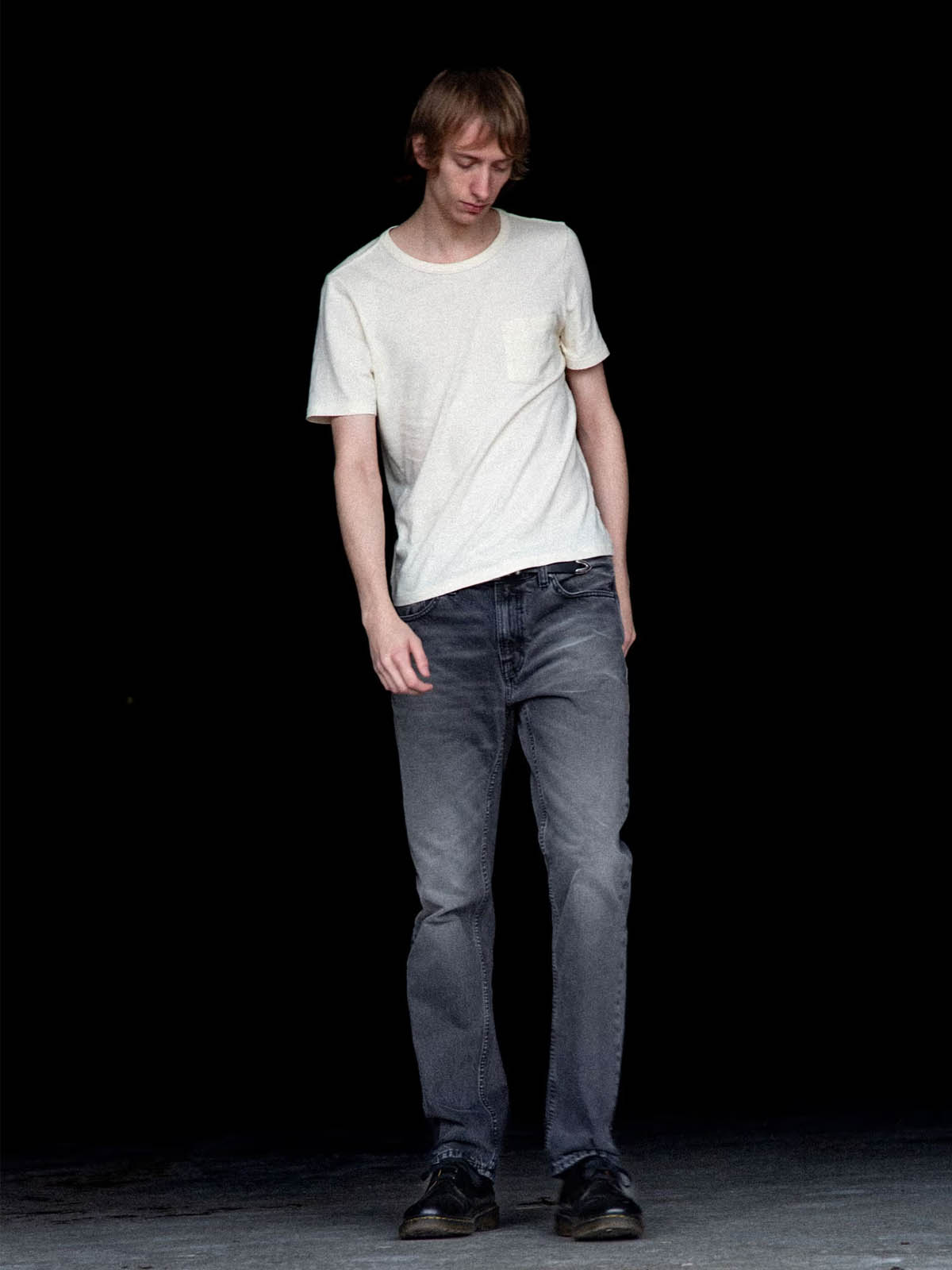 Nudie Jeans Co Gritty Jackson Grey Lake L32