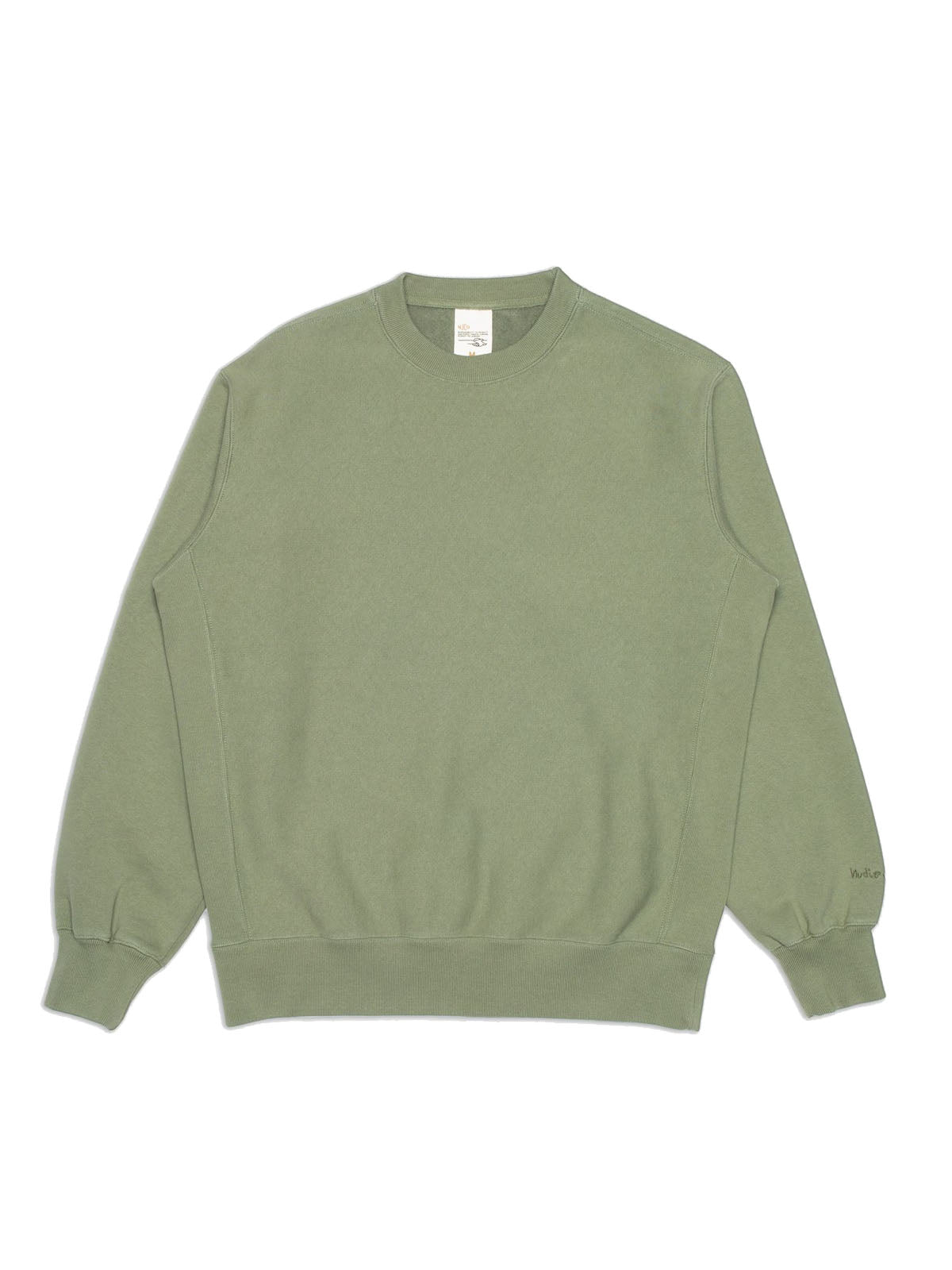 Nudie Jeans Co Hasse Crew Neck Sweatshirt Green