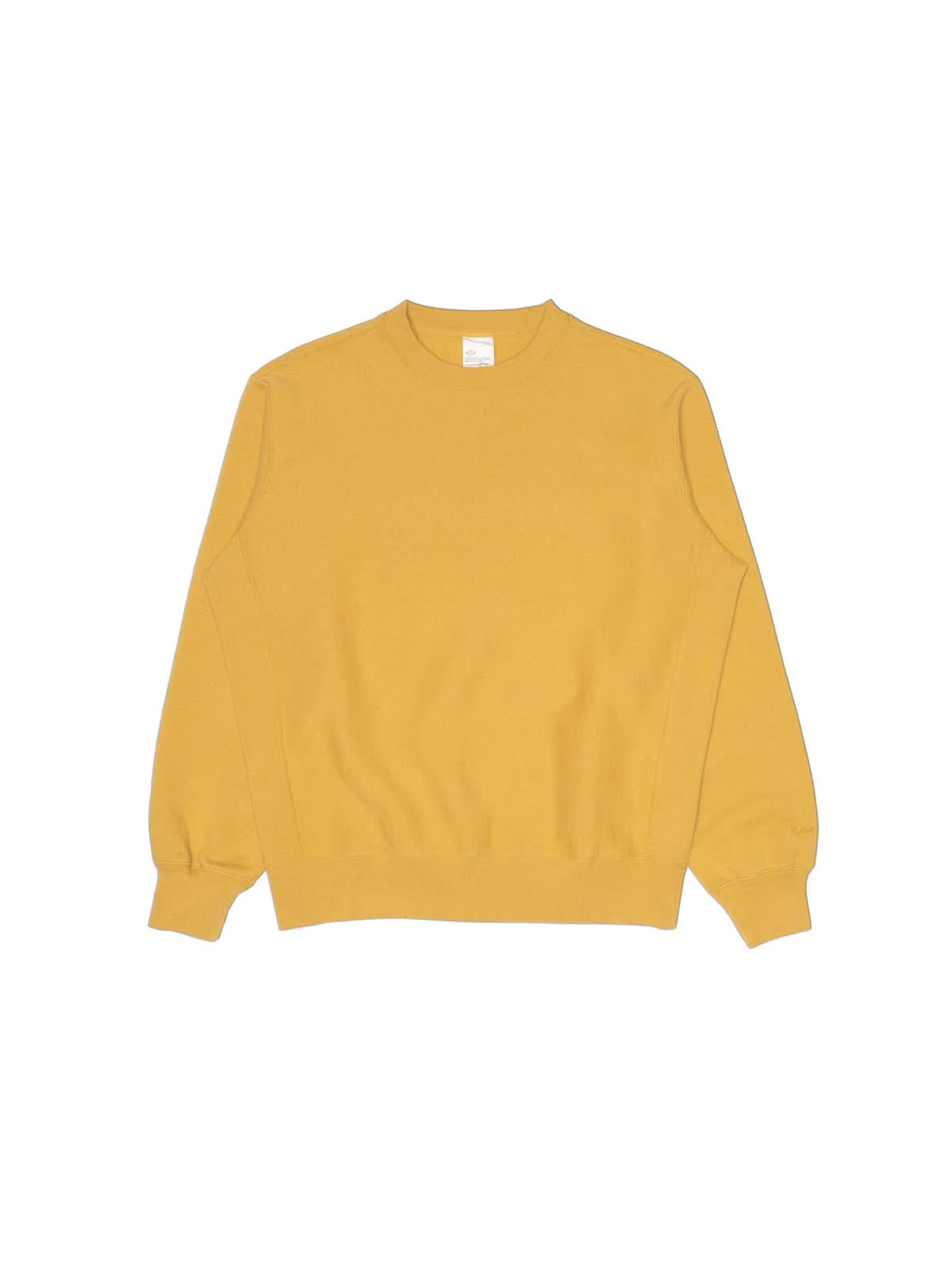 Nudie Jeans Co Hasse Crew Neck Sweatshirt Old Yellow